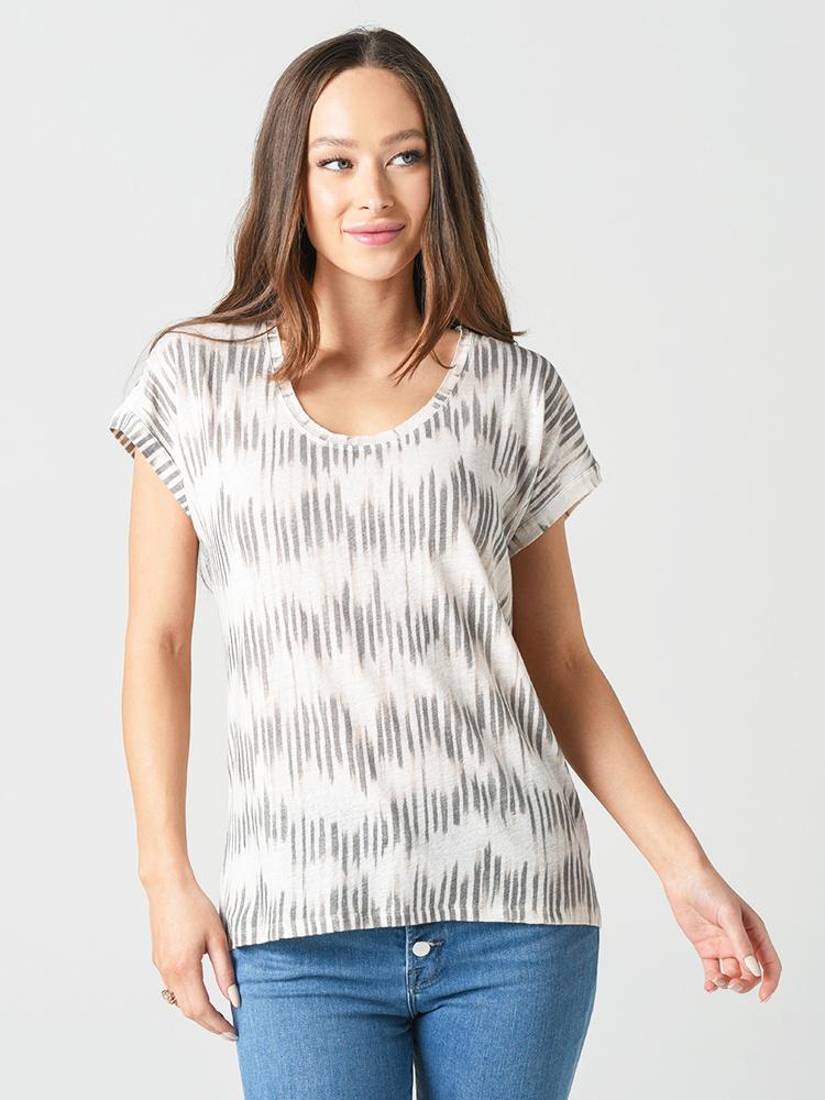 Brochu Walker Women's Ginger Printed Tee - Saint Bernard