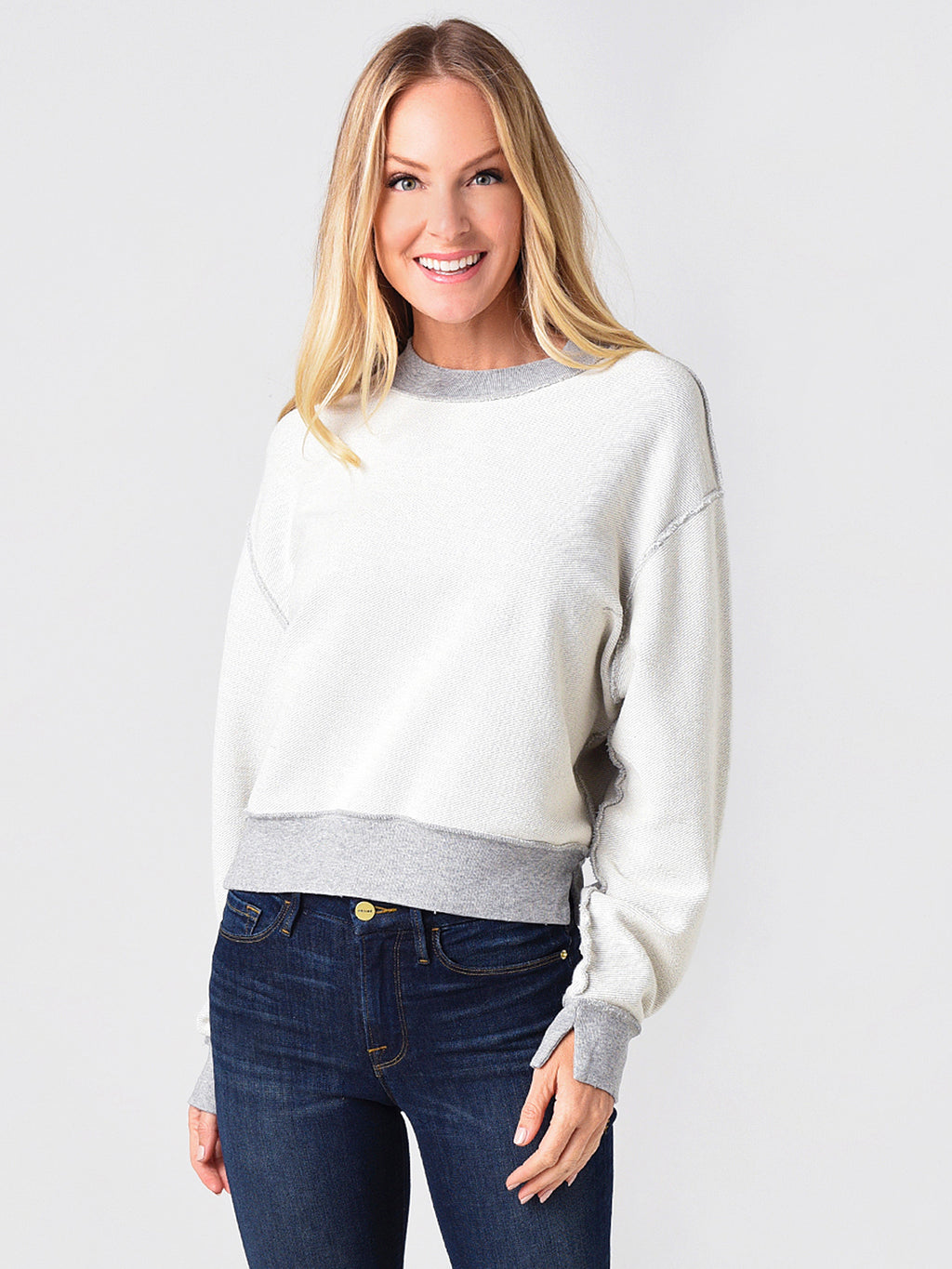Frame Women's Inverse Easy Sweatshirt - Saint Bernard