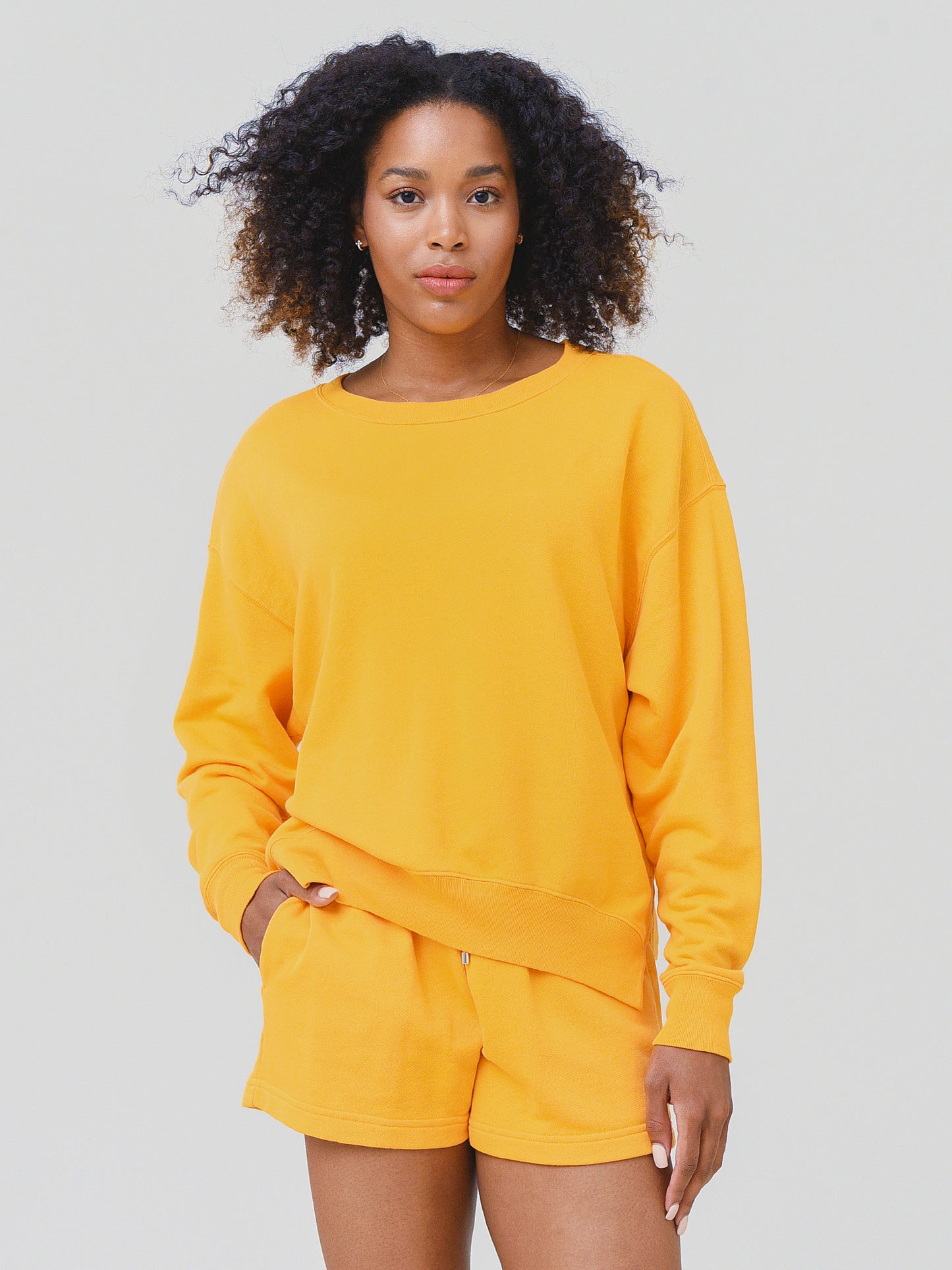 Frame Women's Side Slit Sweatshirt - Saint Bernard