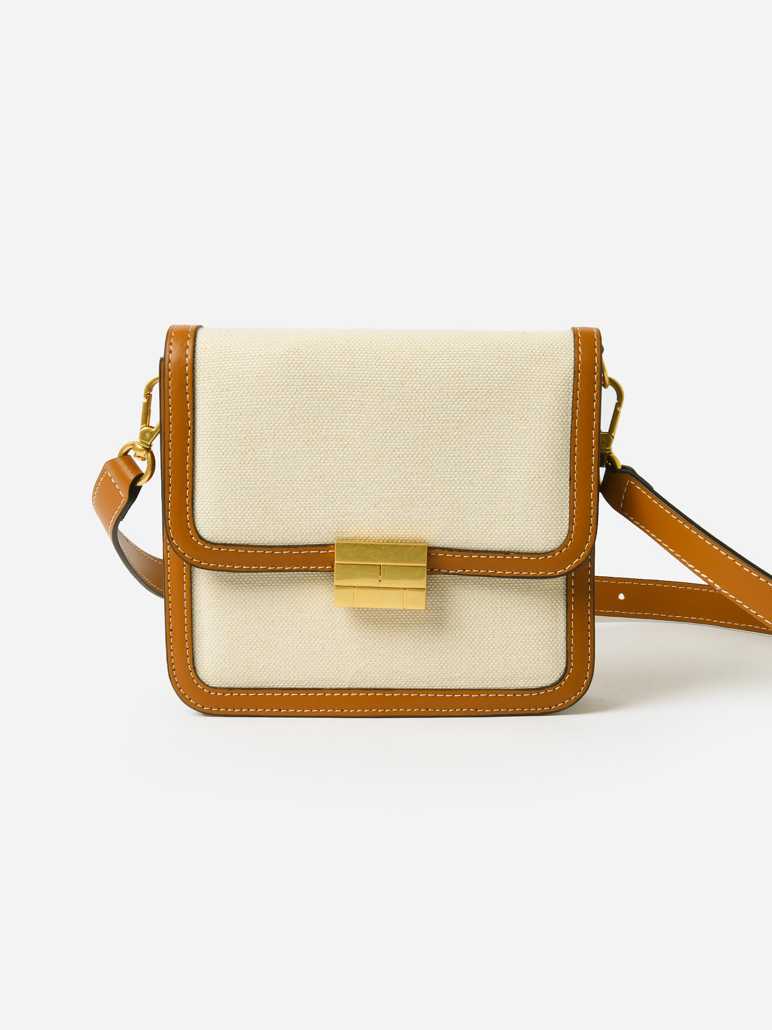 Frame Le Signature Mini Canvas Bag - Saint Bernard