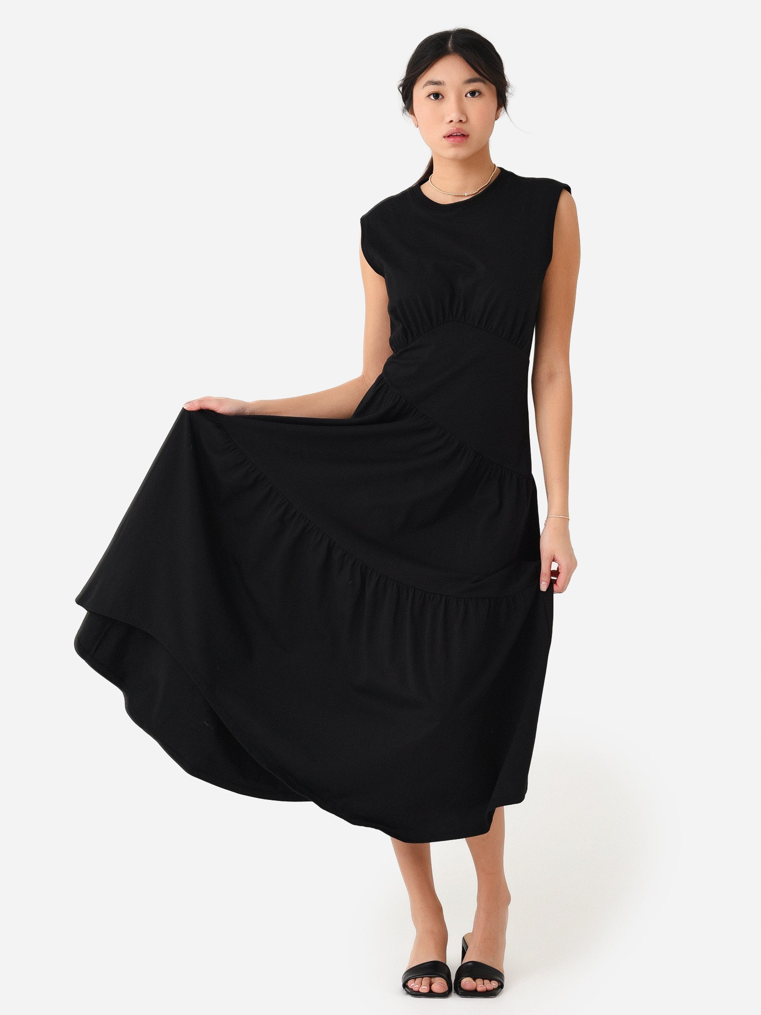 Frame Women's Gathered Seam Dress - Saint Bernard