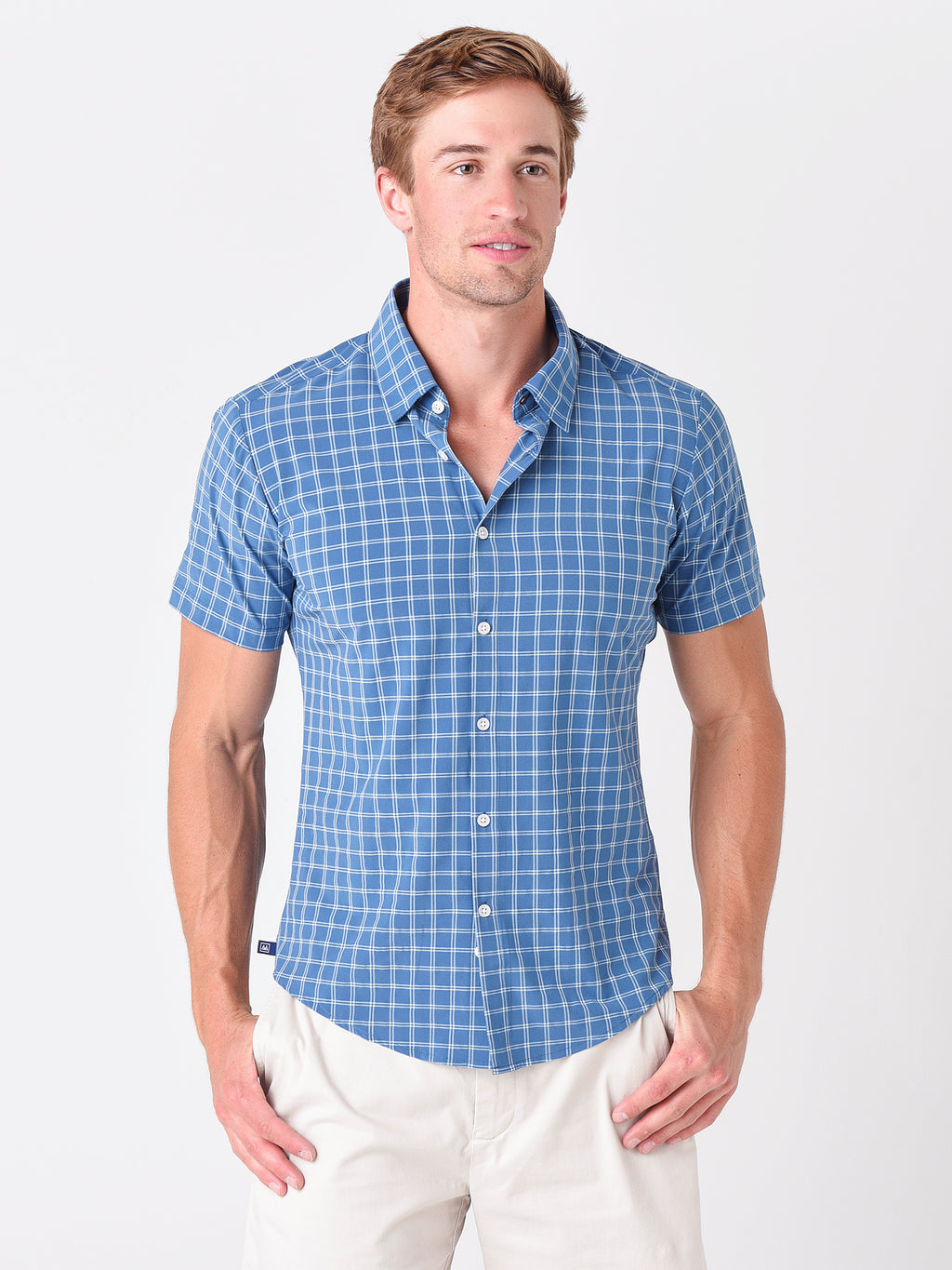 Mizzen+Main Men's Lightweight Leeward Dress Shirt - Saint Bernard