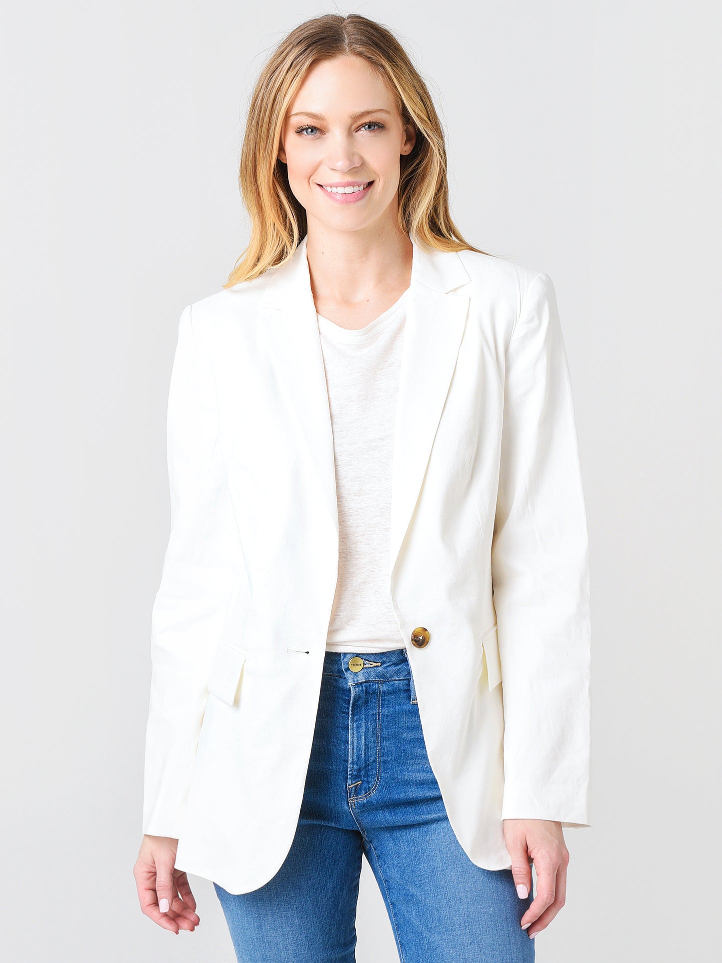 Frame Boyfriend Blazer - Saint Bernard
