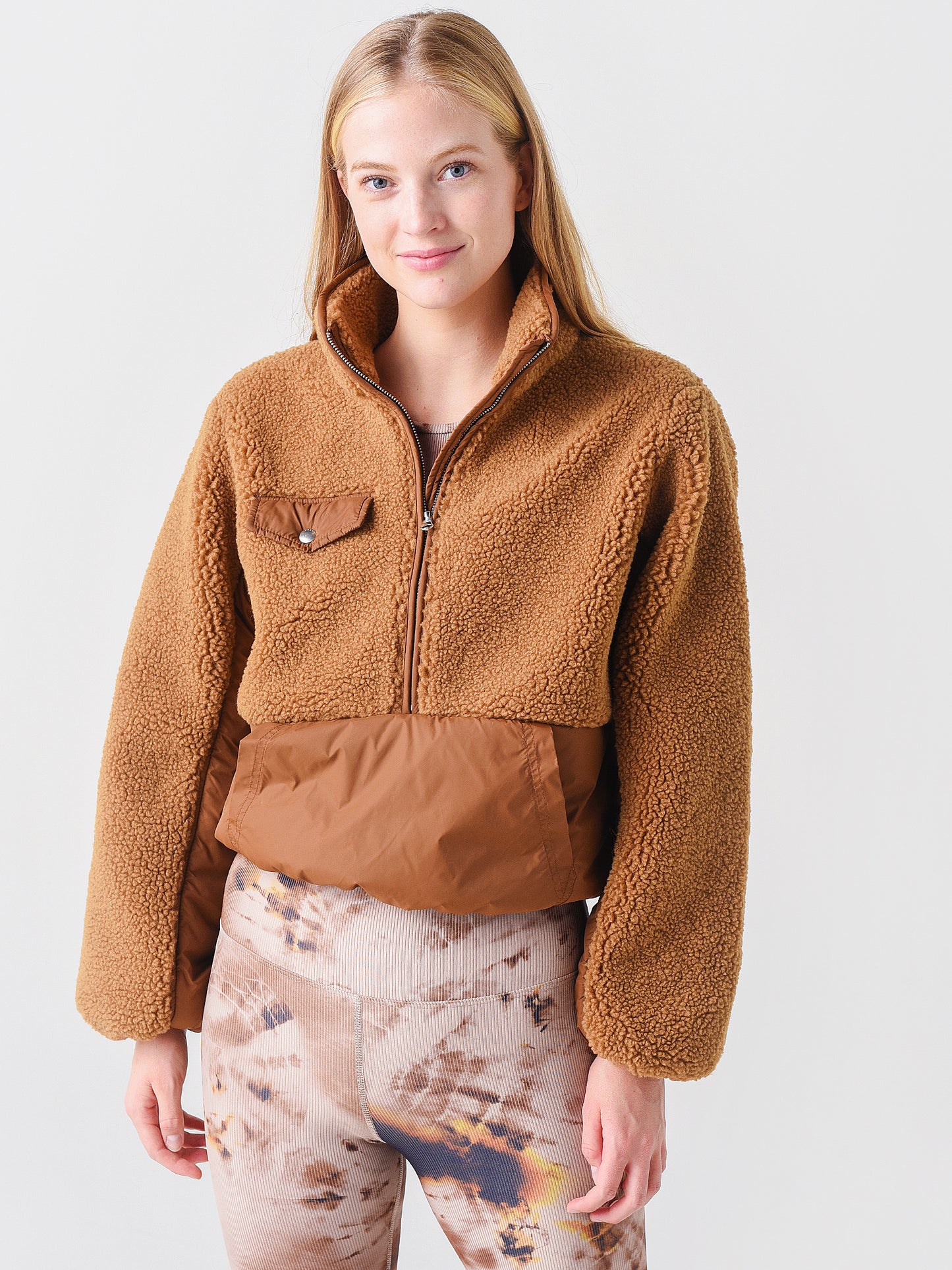 Frame Women's Fleece Mix Pullover