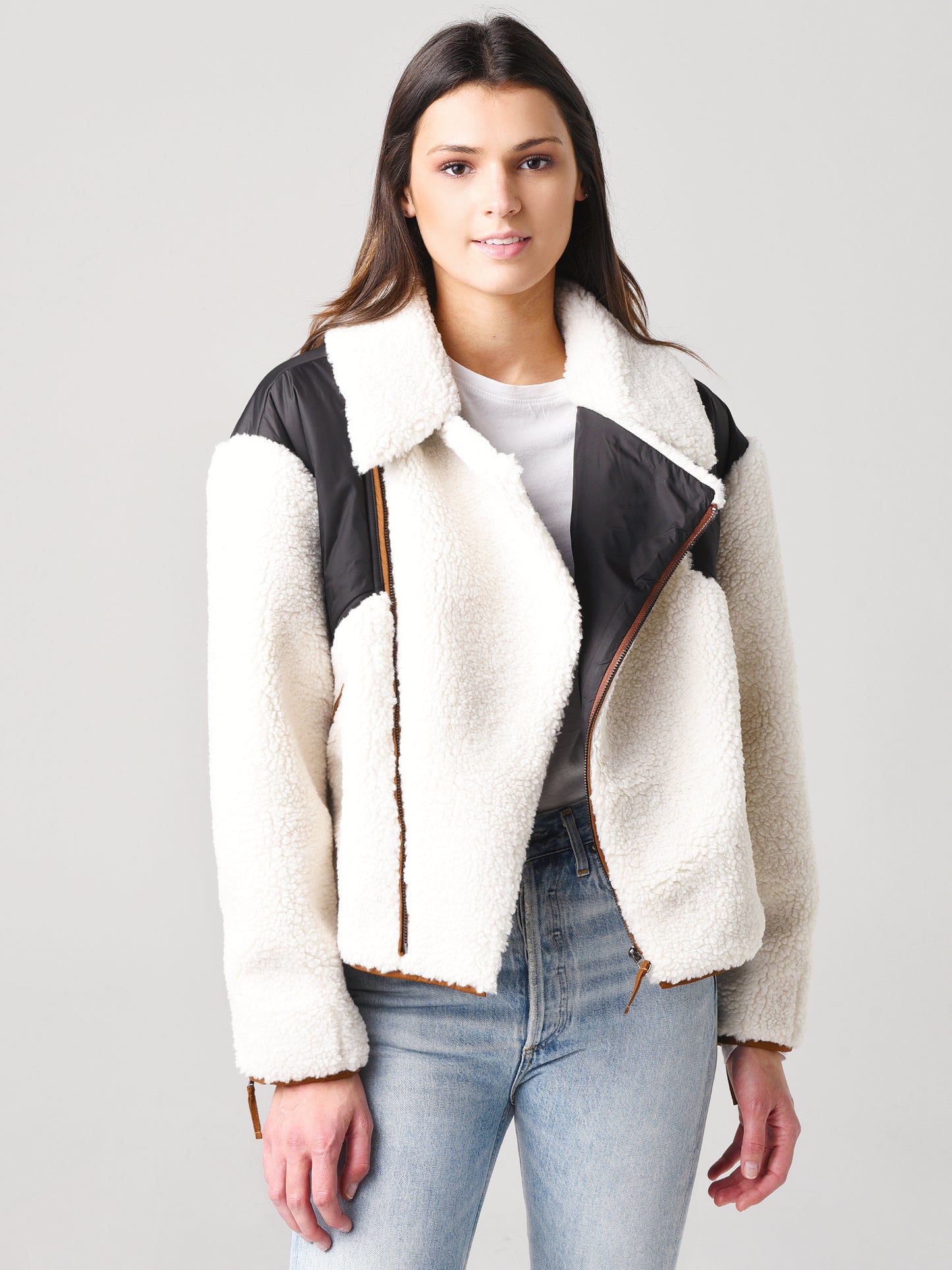 Frame Women's Fleece Mix Jacket