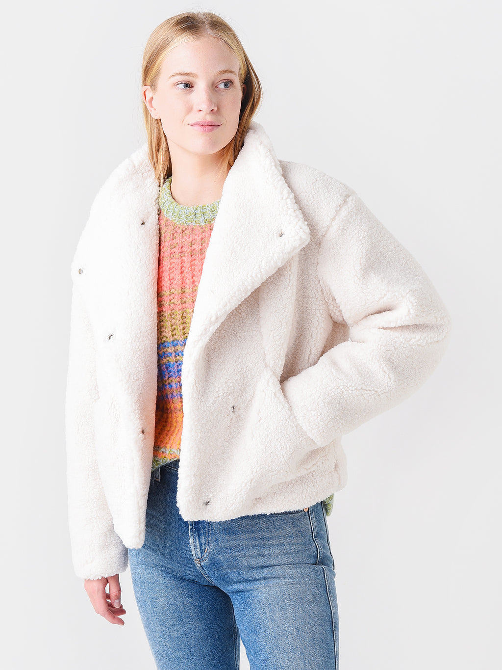 Frame Women's Sherpa Jacket - Saint Bernard