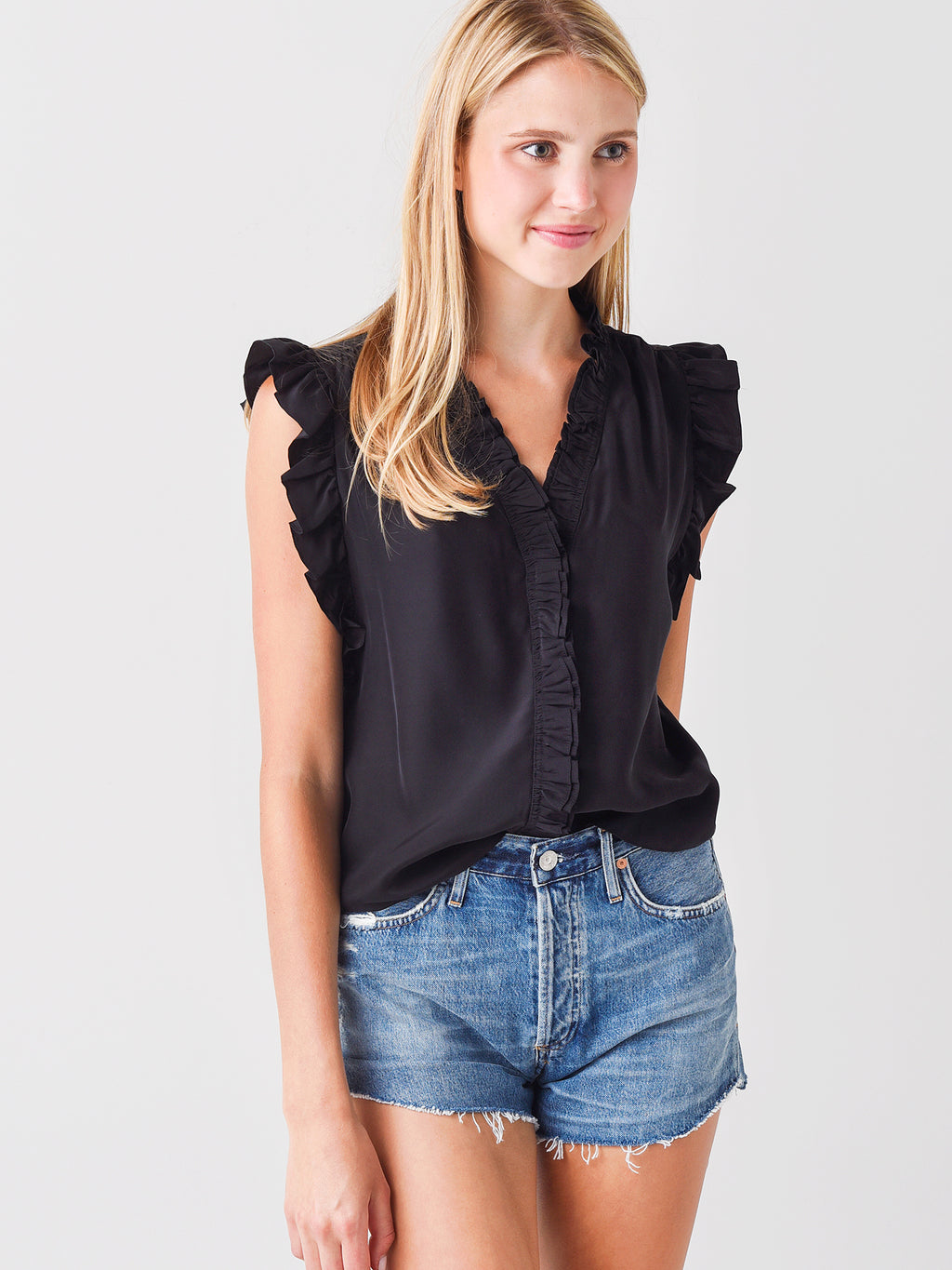 Frame Women's Lauren Top - Saint Bernard