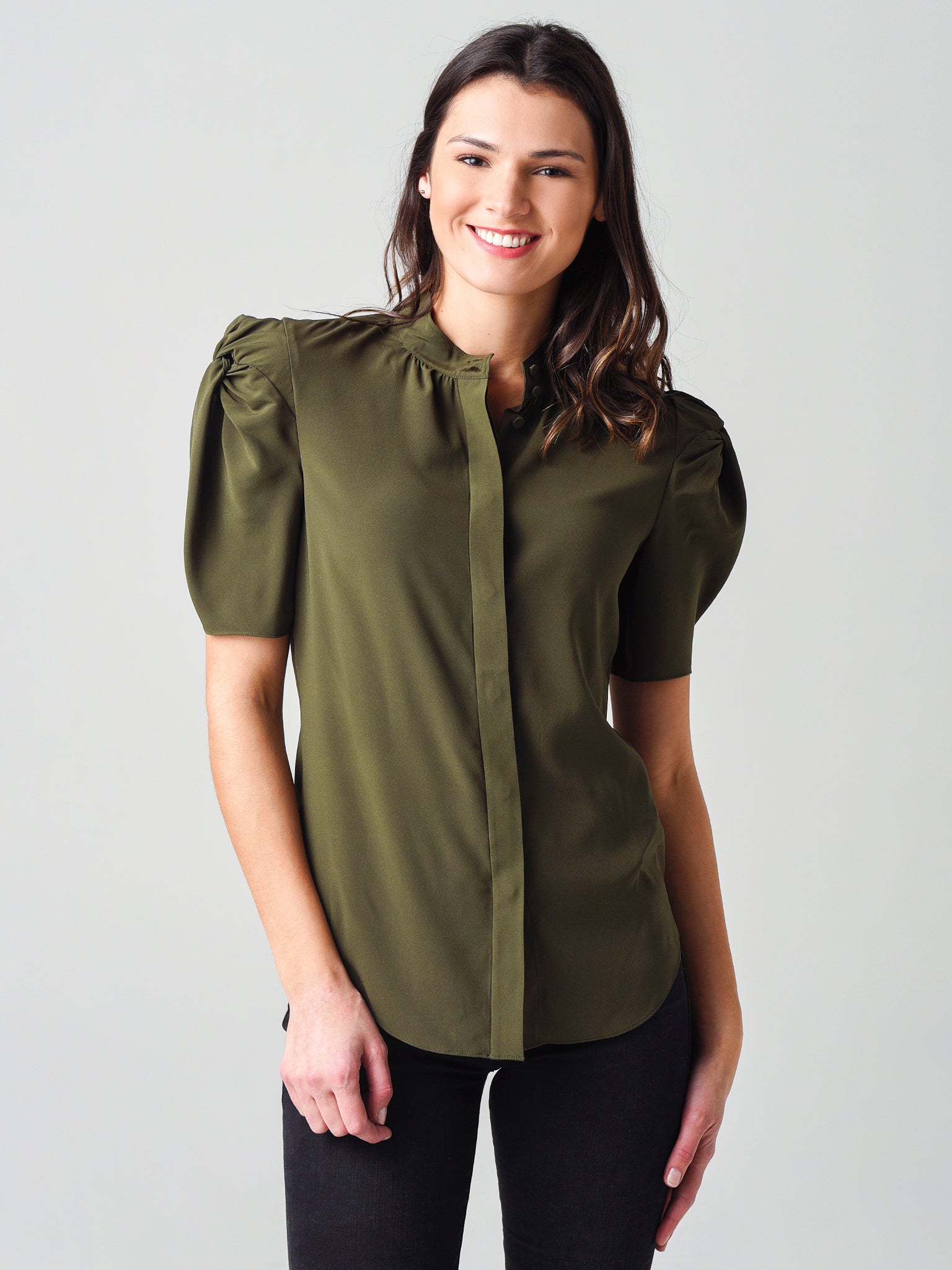 Frame Women's Evie Blouse - Saint Bernard