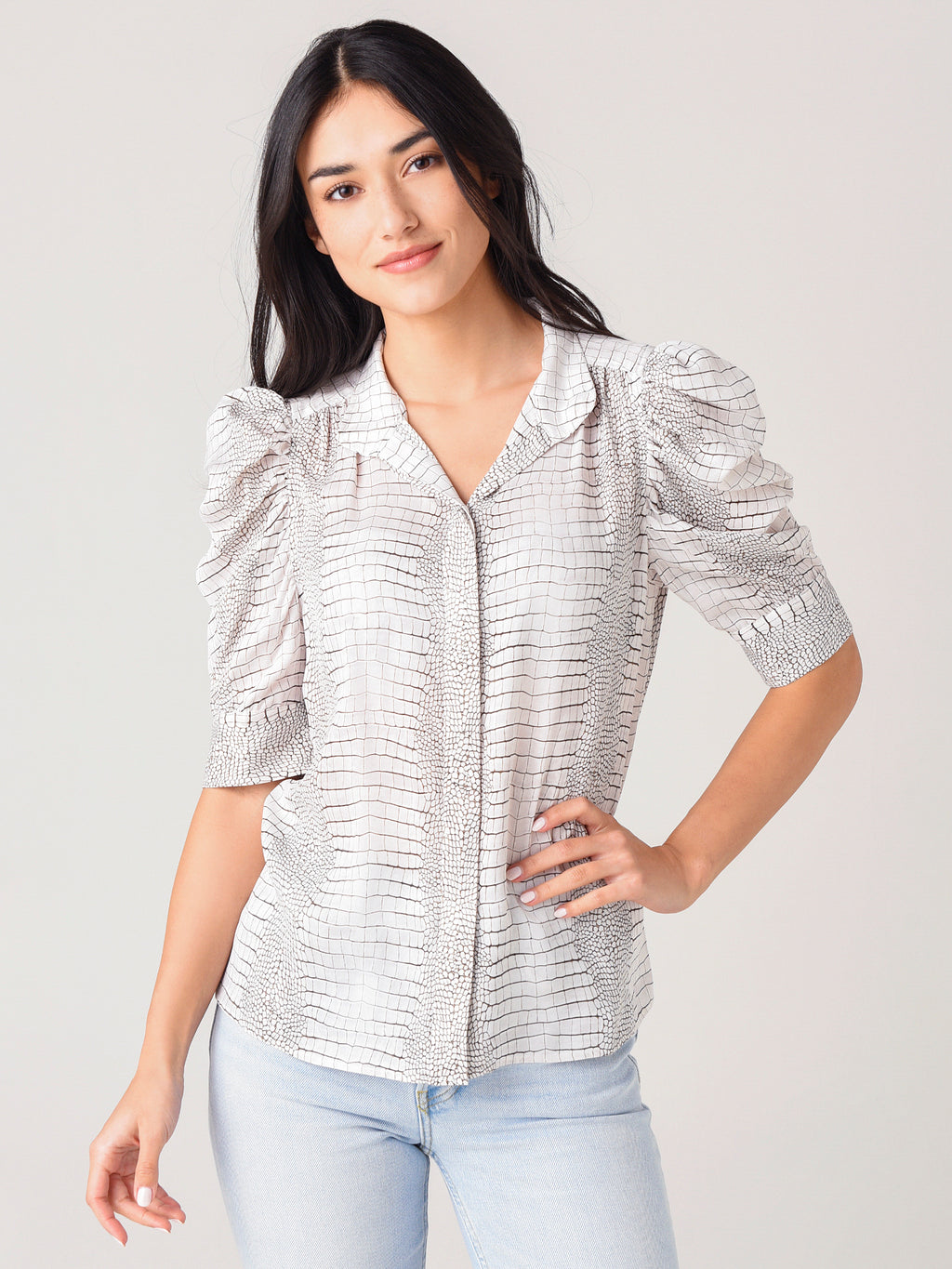 Frame Women's Gillian Top - Saint Bernard