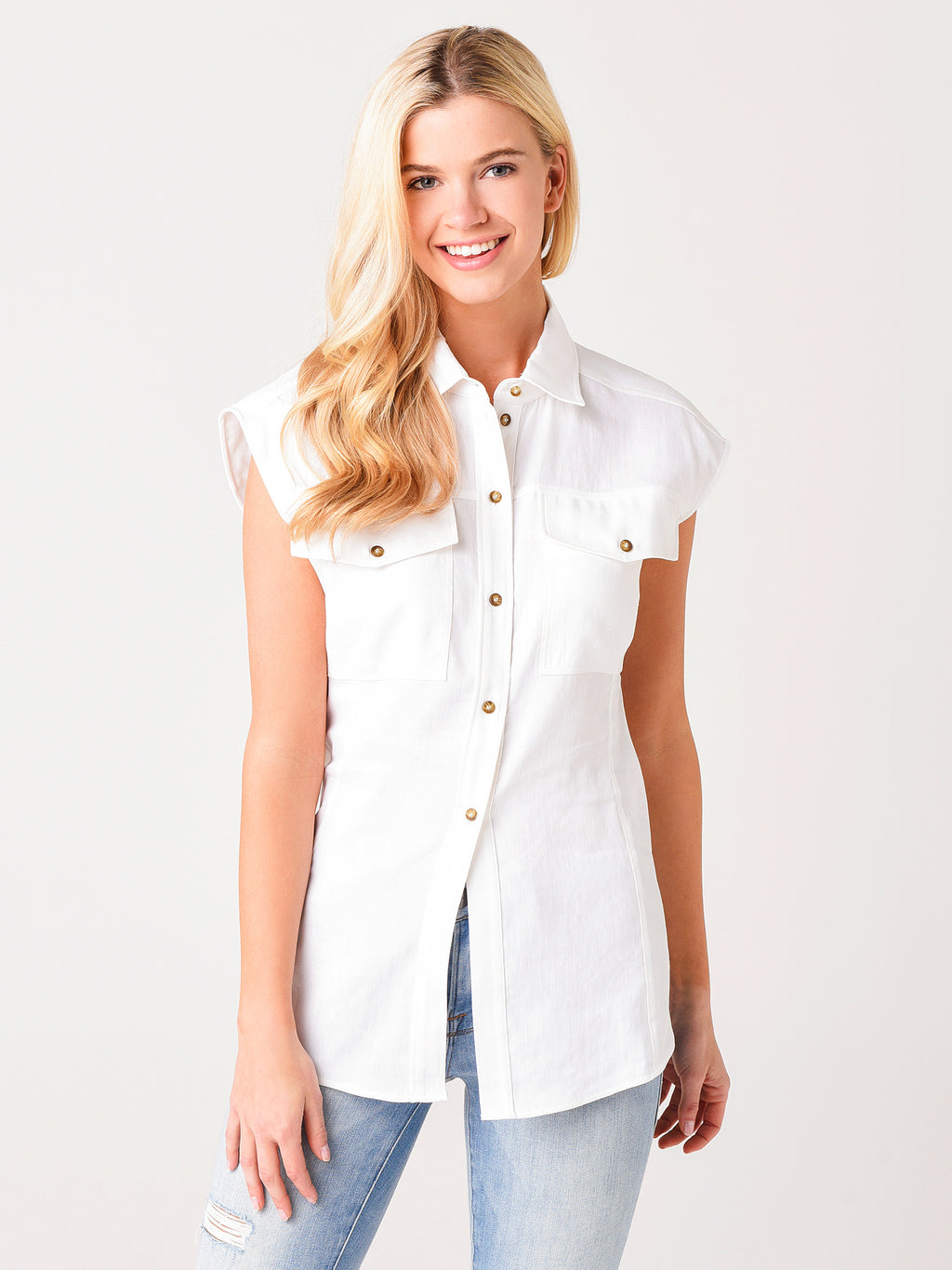 Frame Women's Cutaway Arie Top - Saint Bernard