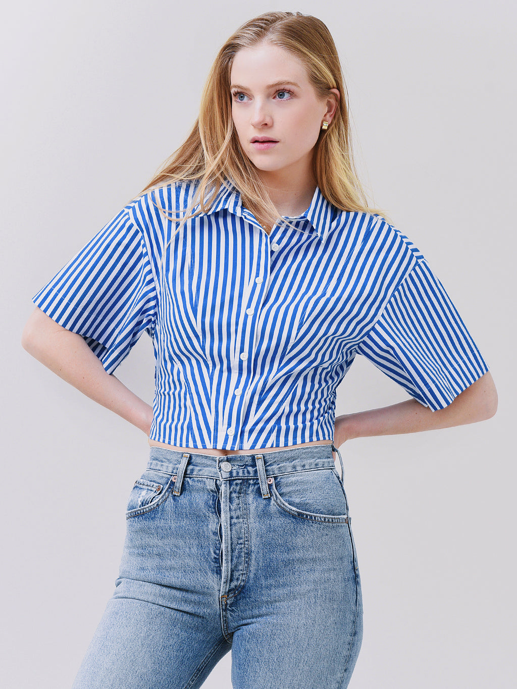 Frame Women's Seam-Detail Shirt - Saint Bernard