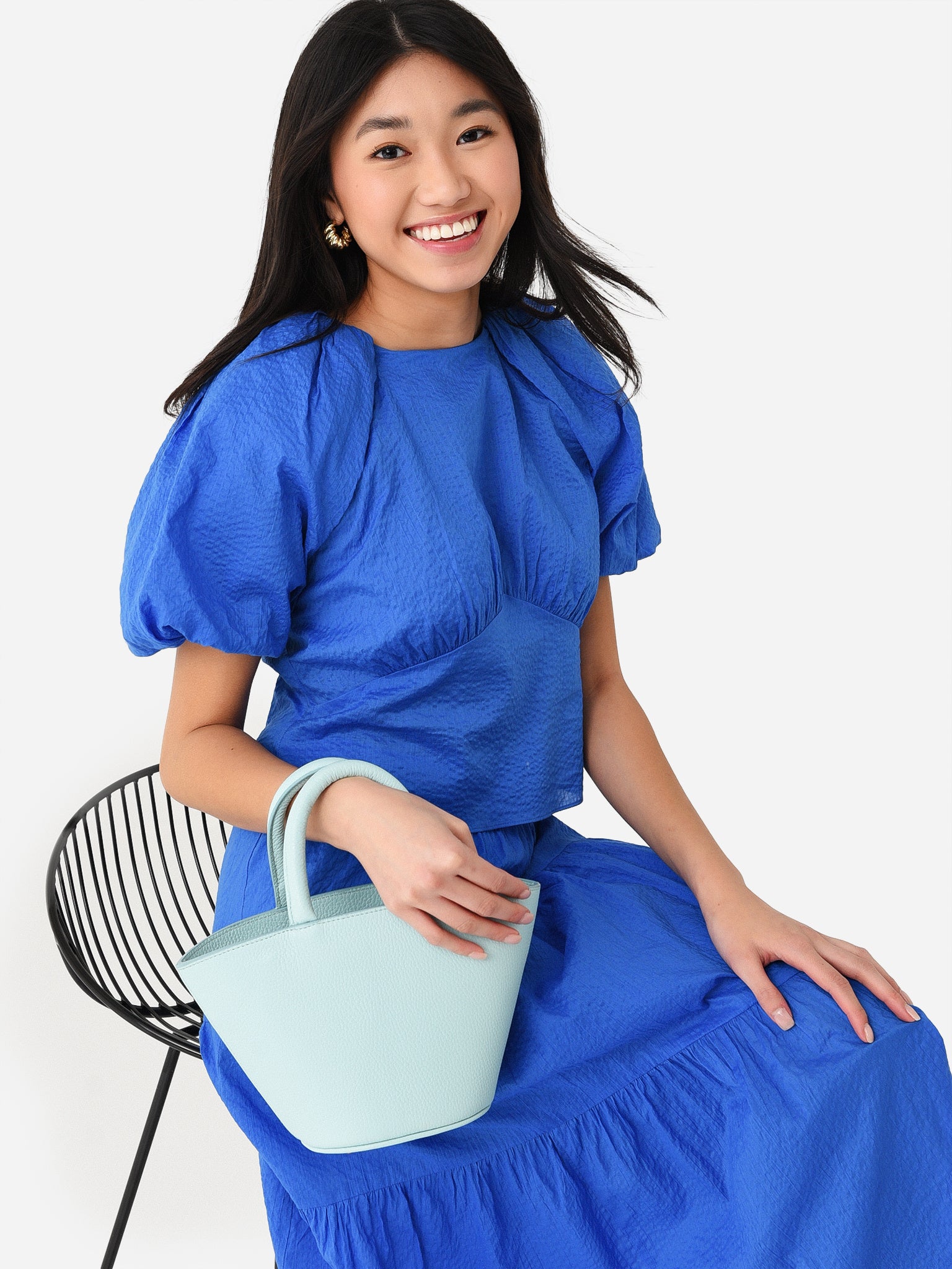 Frame Women's Gathered Seam Top - Saint Bernard