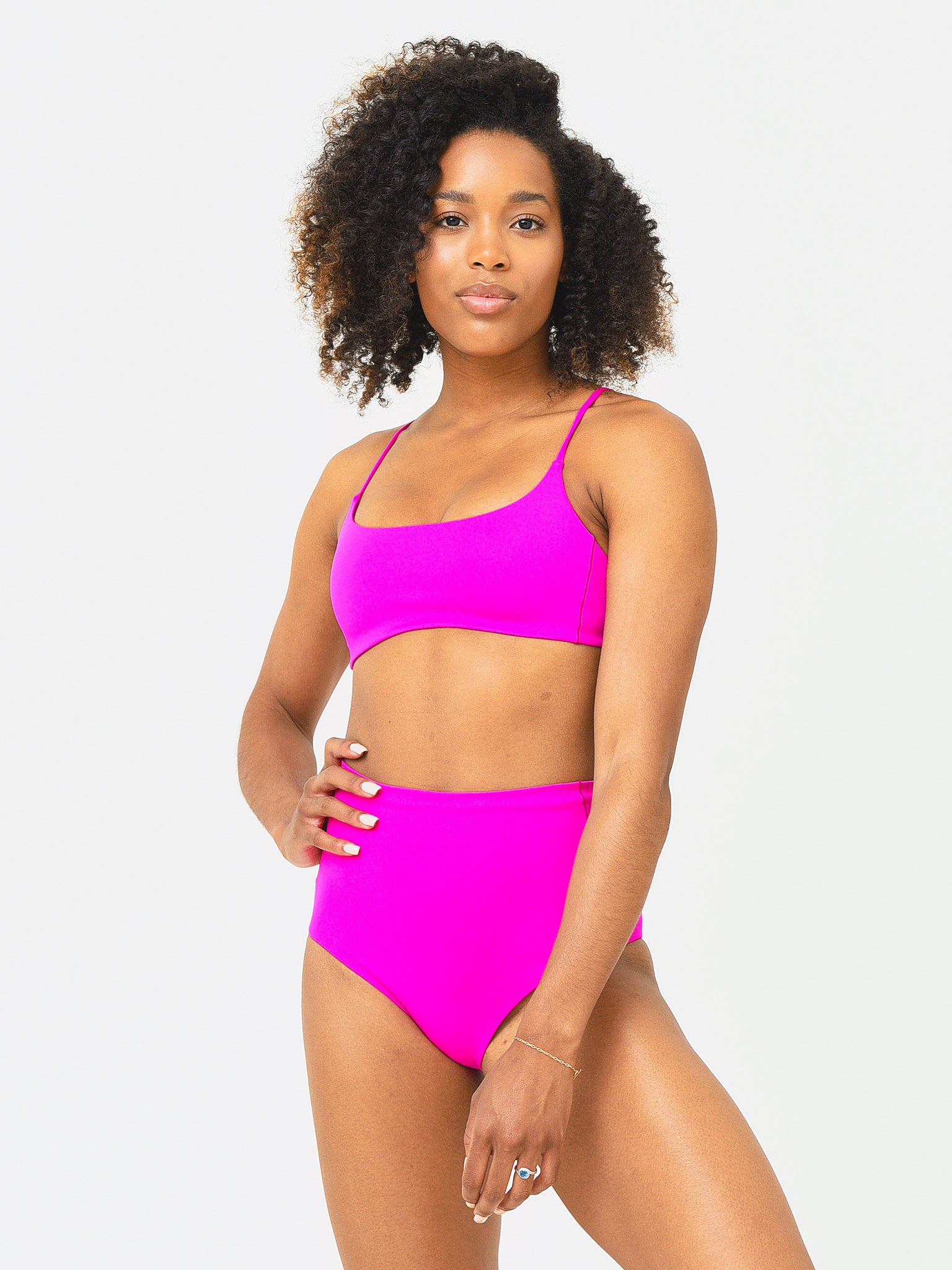 Left On Friday Women's Pool Days Bikini Top - Saint Bernard