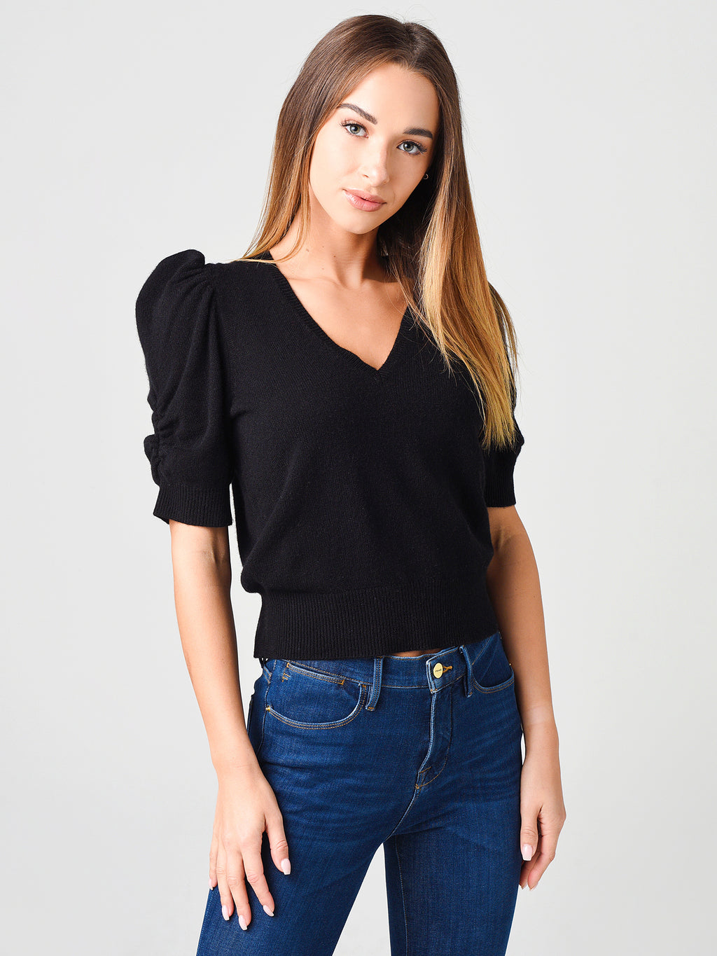Frame Women's Frankie Sweater - Saint Bernard