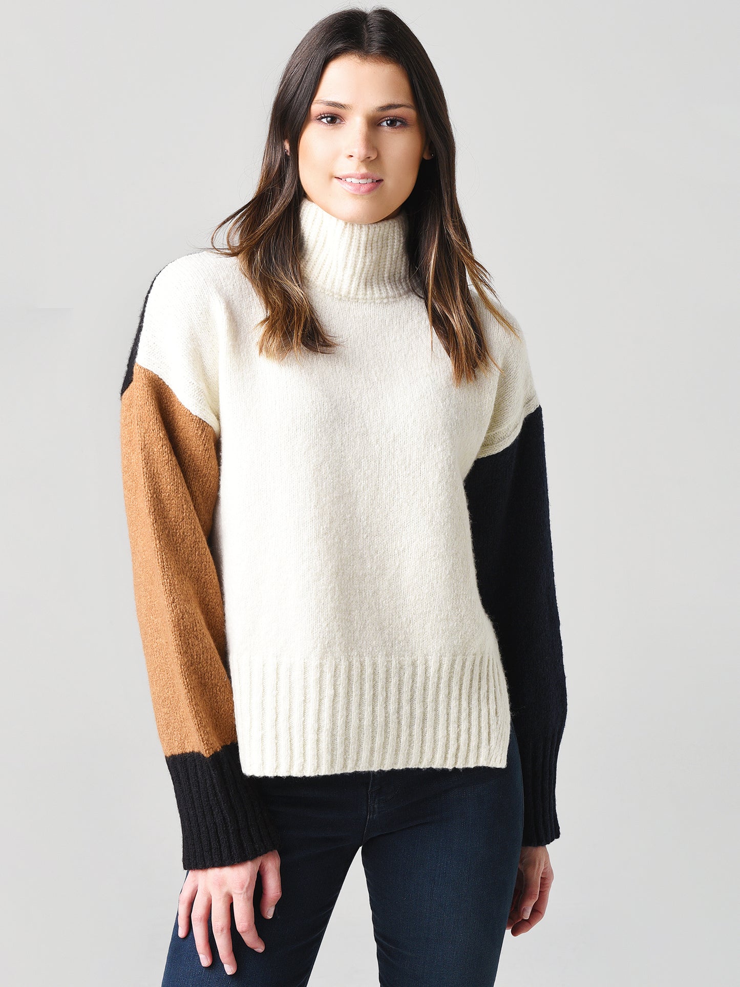 Frame Women's Color-Blocked Sweater