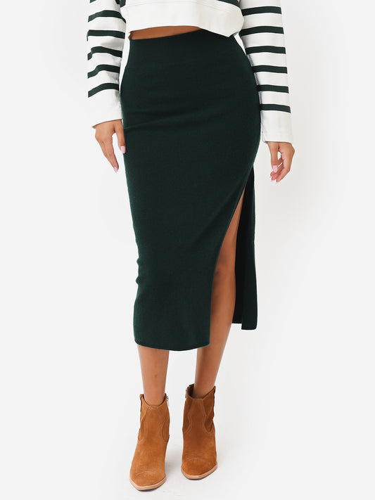Frame Women's Cashmere Blend Pencil Skirt