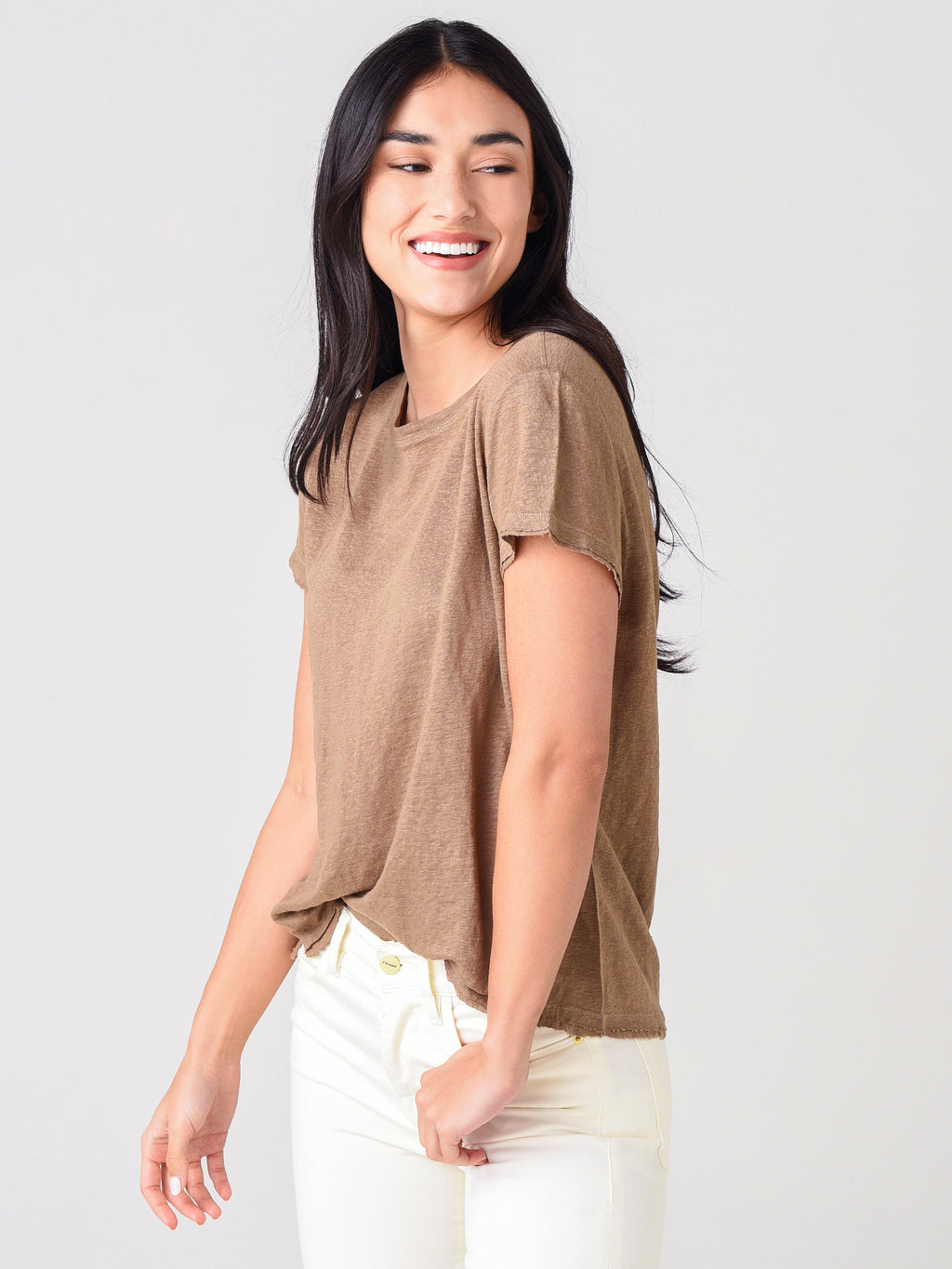 Frame Women’s Easy True Tee - Saint Bernard