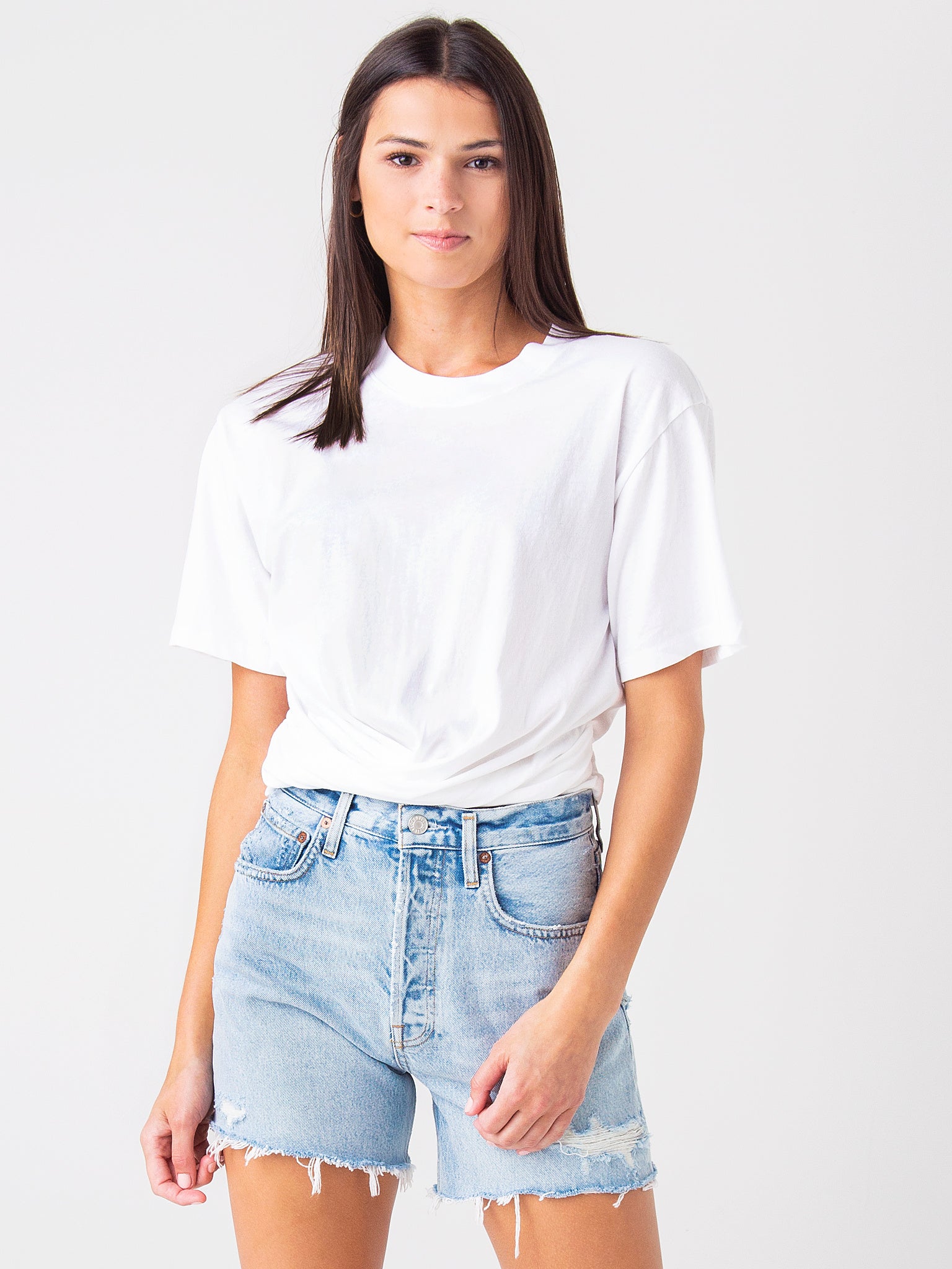 Frame Women's Wrap Around Tee - Saint Bernard