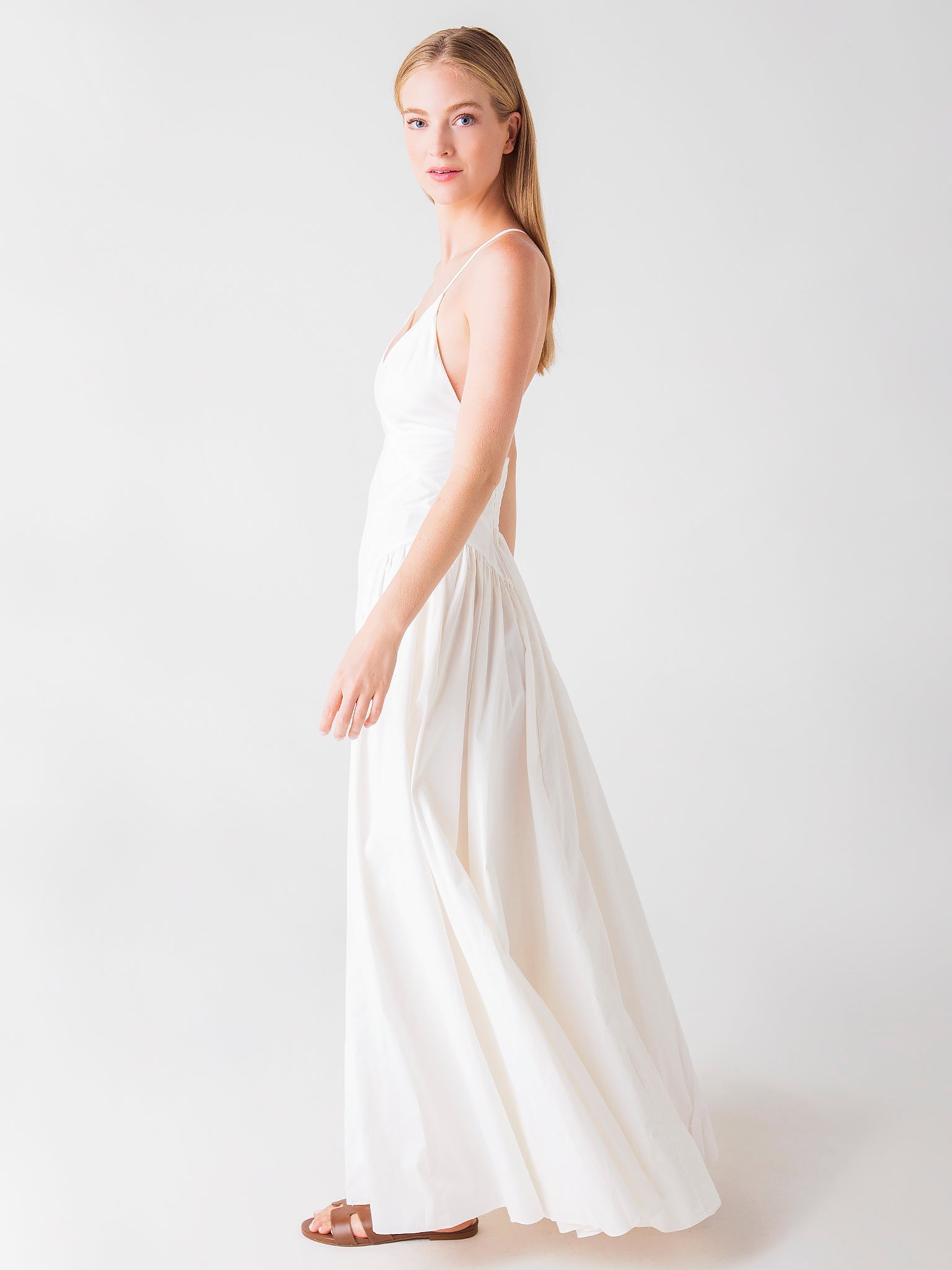 Frame Women's Malibu Maxi Dress Saint Bernard Frame Women's Malibu Maxi Dress Saint Bernard