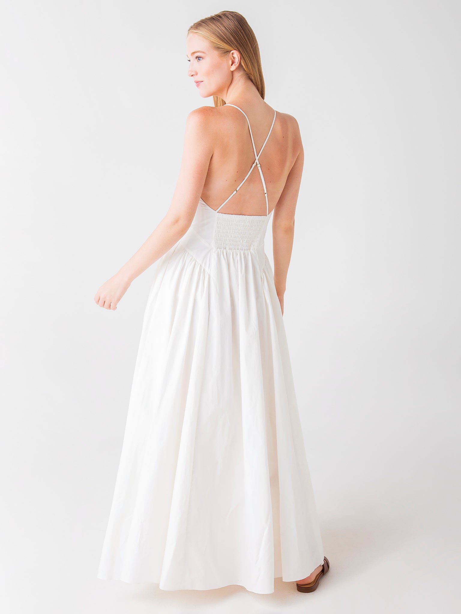 malibu maxi dress Malibu Maxi Dress by Jules Los Angeles, M/L (10-14) / Salmon