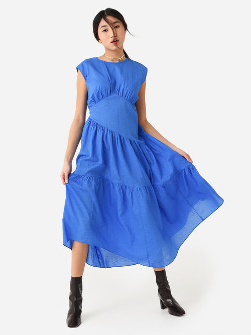 Frame Women's Gathered Seam Dress