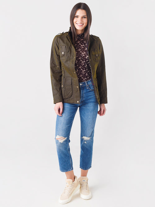 Barbour Women's Winter Defense Wax Jacket