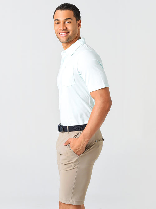 Criquet Men's Pima Stretch Ace Polo