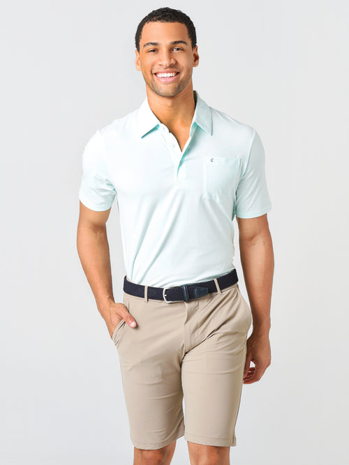 Criquet Men's Pima Stretch Ace Polo