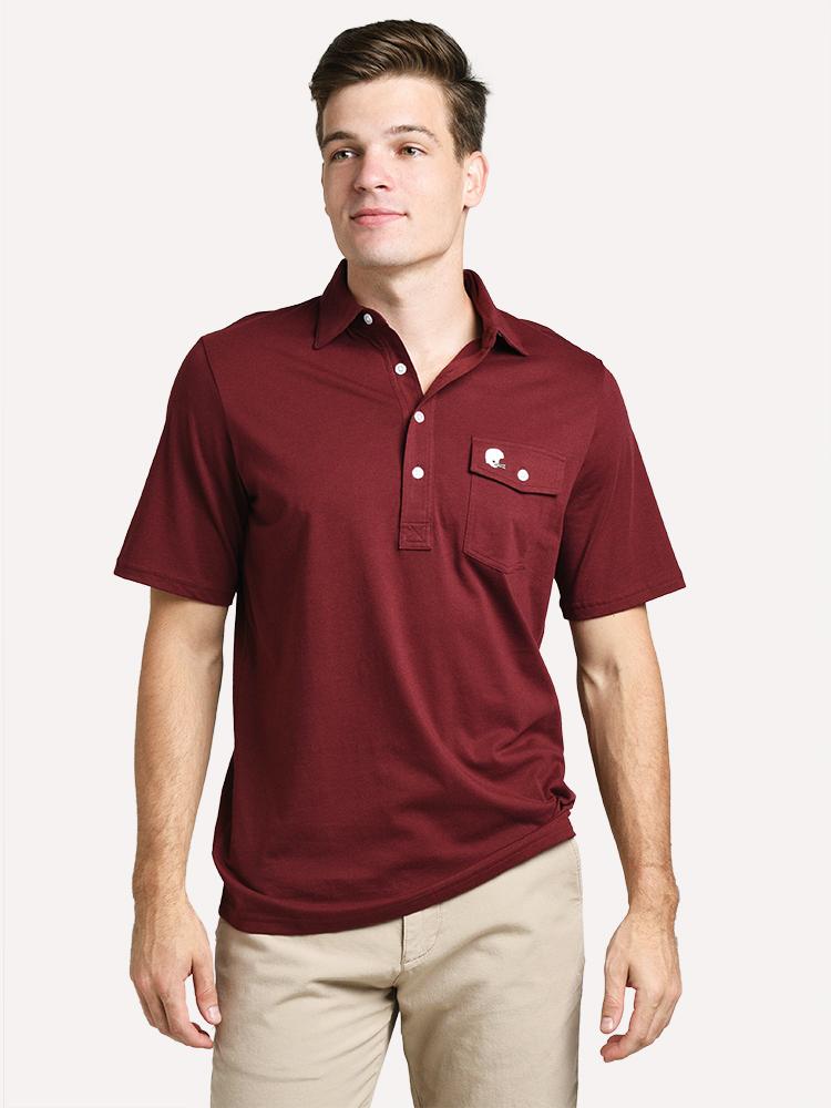 Criquet Limited Edition Players Shirt - Maroon Tailgate - Saint Bernard