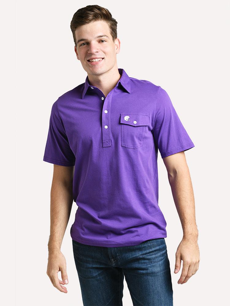Criquet Limited Edition Players Shirt - Purple Tailgate - Saint Bernard
