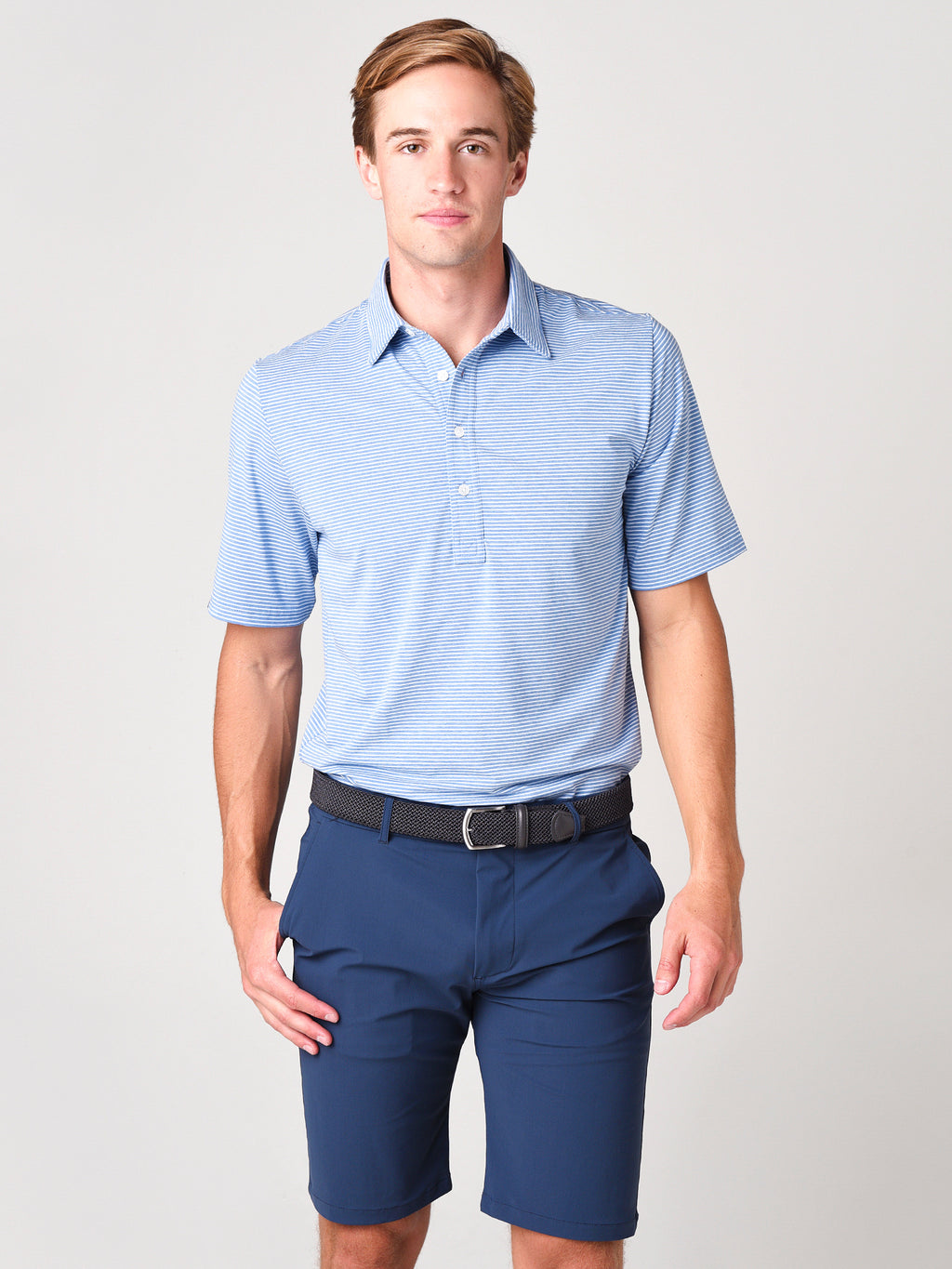 Criquet Men's Performance Range Polo Shirt - Saint Bernard