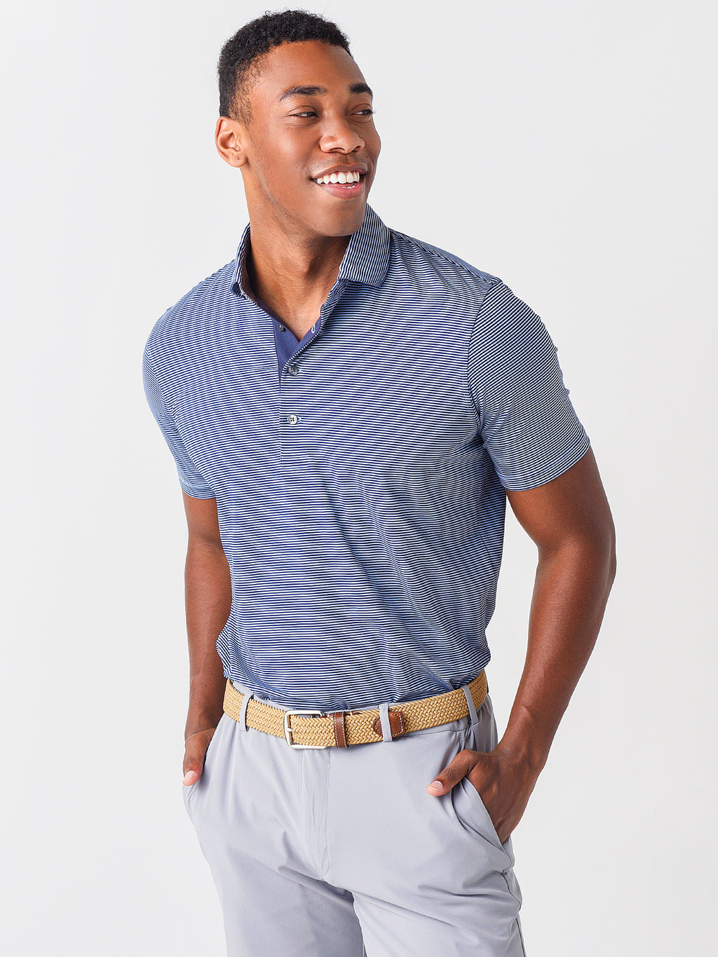 Greyson Men's Saranac Polo Shirt - Saint Bernard