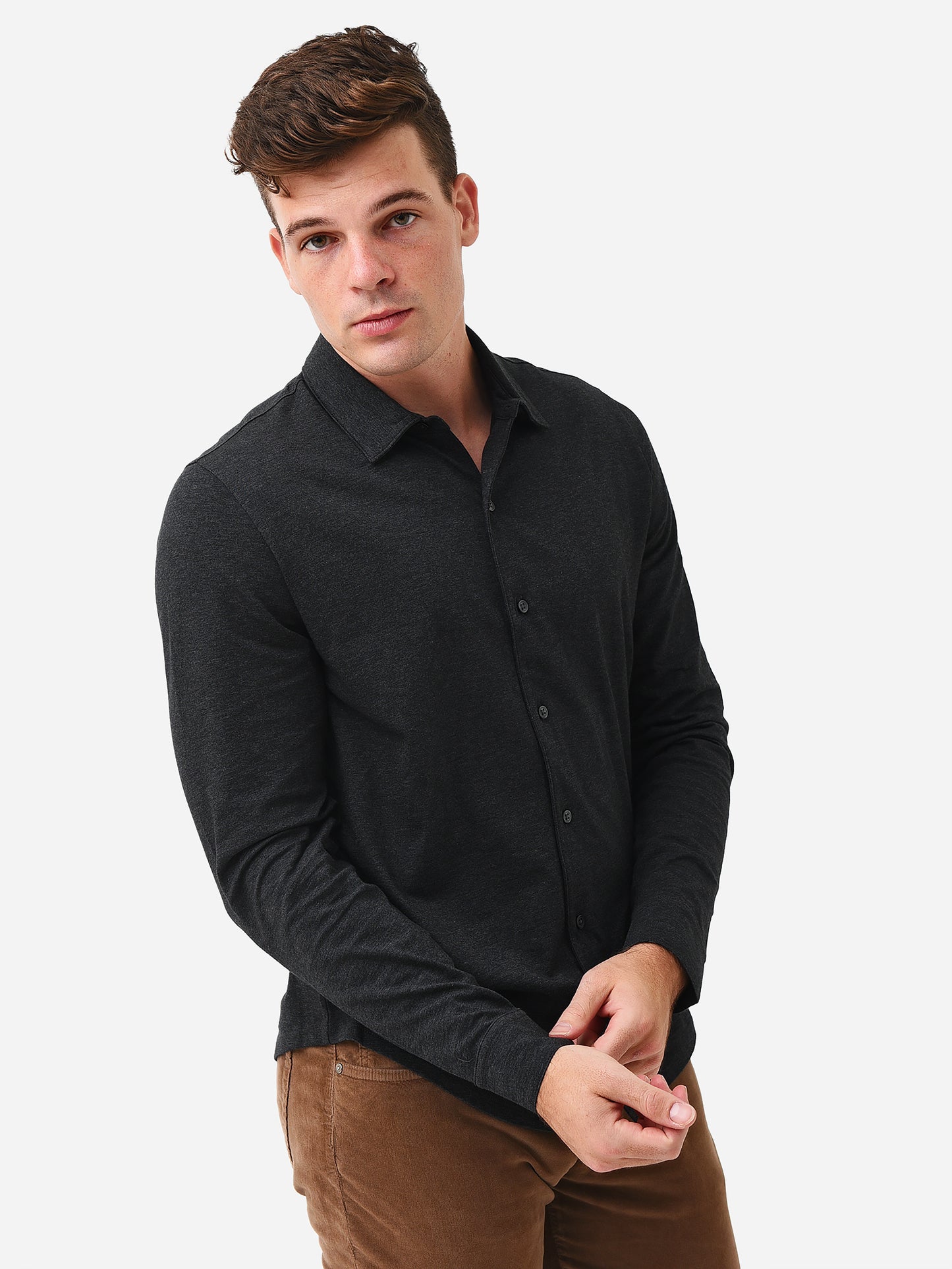 Vince Men's Long Sleeve ButtonDown Shirt