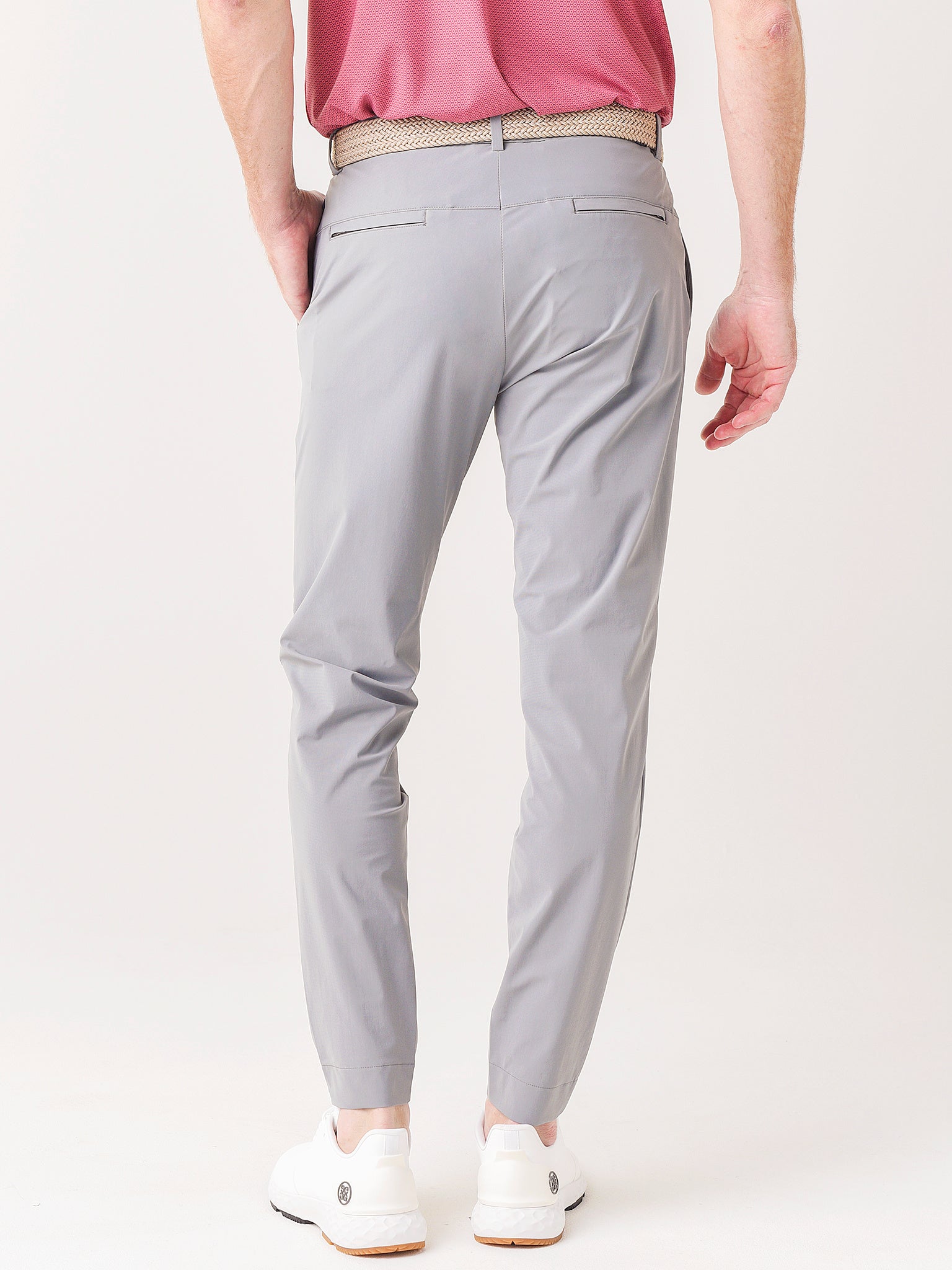 MODA NOVA Big & Tall Men's Cropped Pants Slim Fit Ankle-Length Dress Pants  White LT(US 34) - Walmart.com