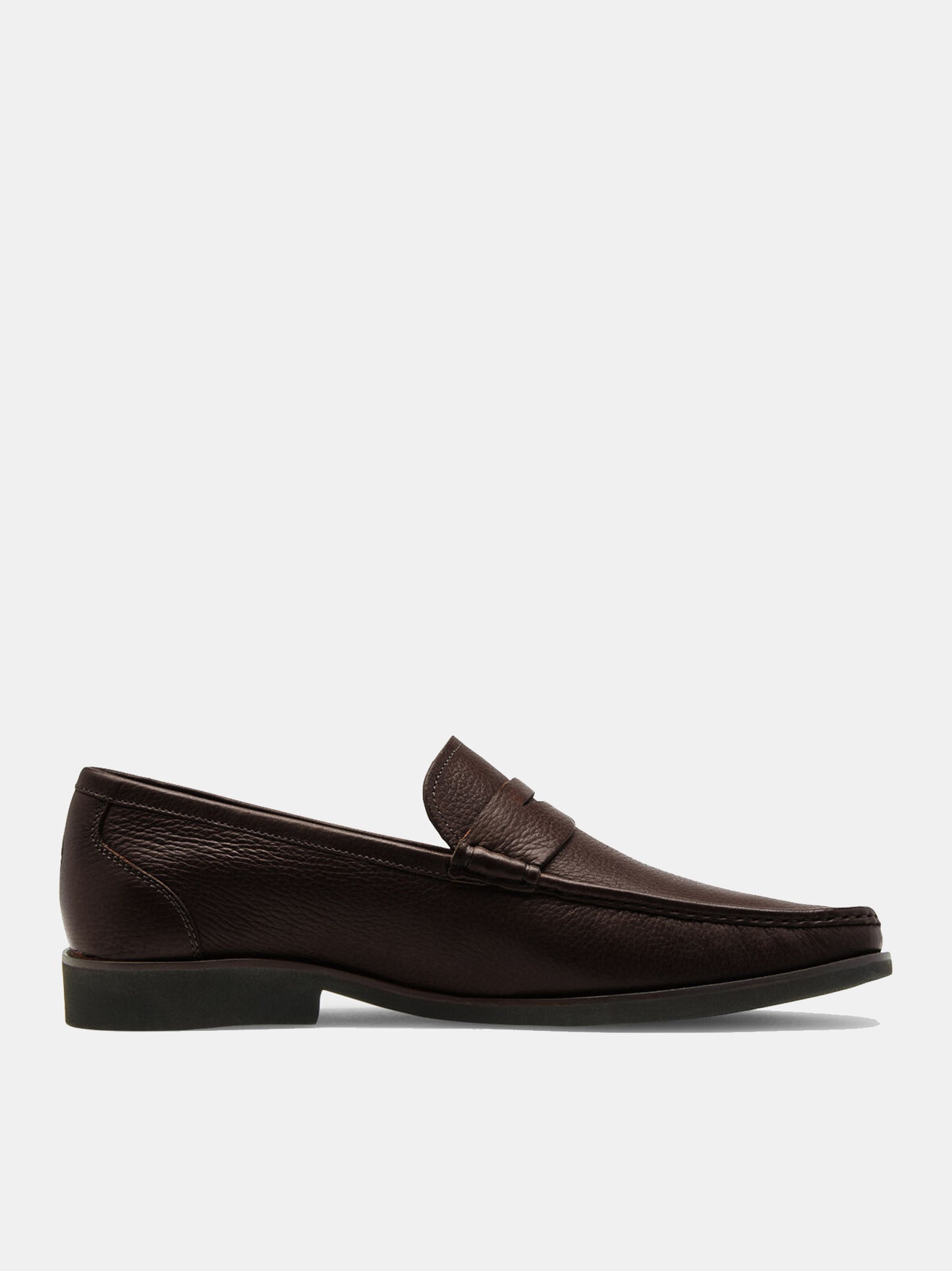 Peter Millar Crown Men's Pebble Grain Penny Loafer - Saint Bernard
