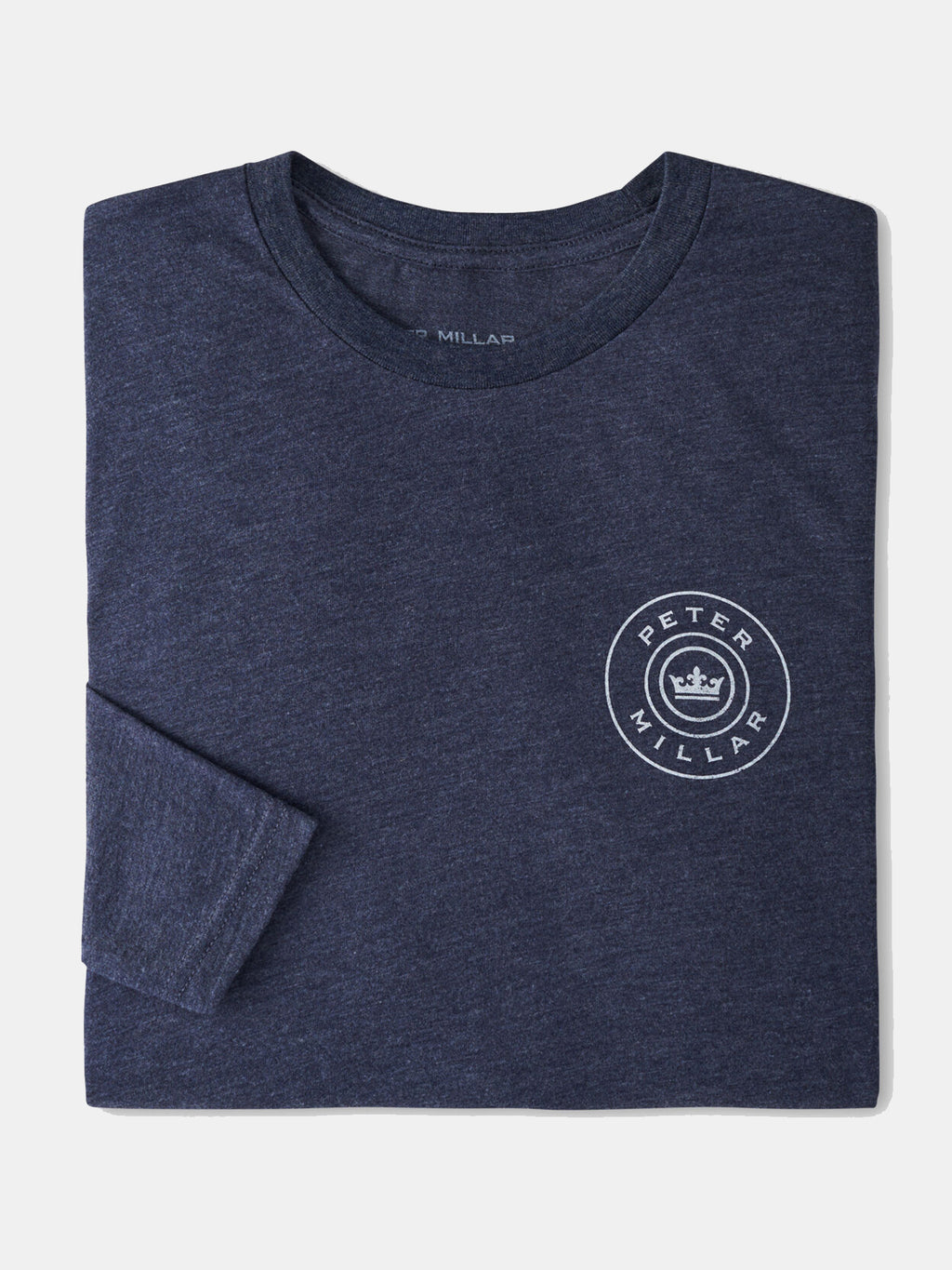 Peter Millar Men's Raleigh Skyline Long Sleeve T-Shirt - Saint Bernard