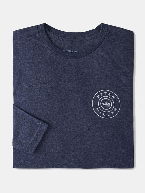 Peter Millar Men's Raleigh Skyline Long Sleeve T-Shirt