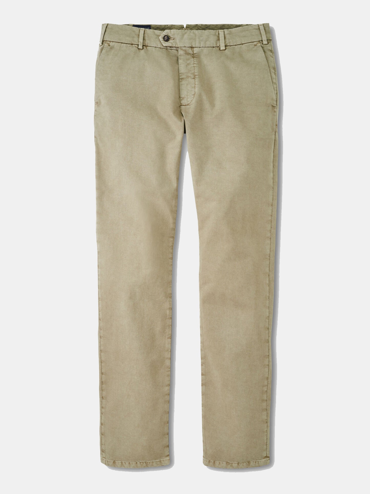 Peter Millar Collection Men's Concorde Garment Dyed Flat-Front Trouser