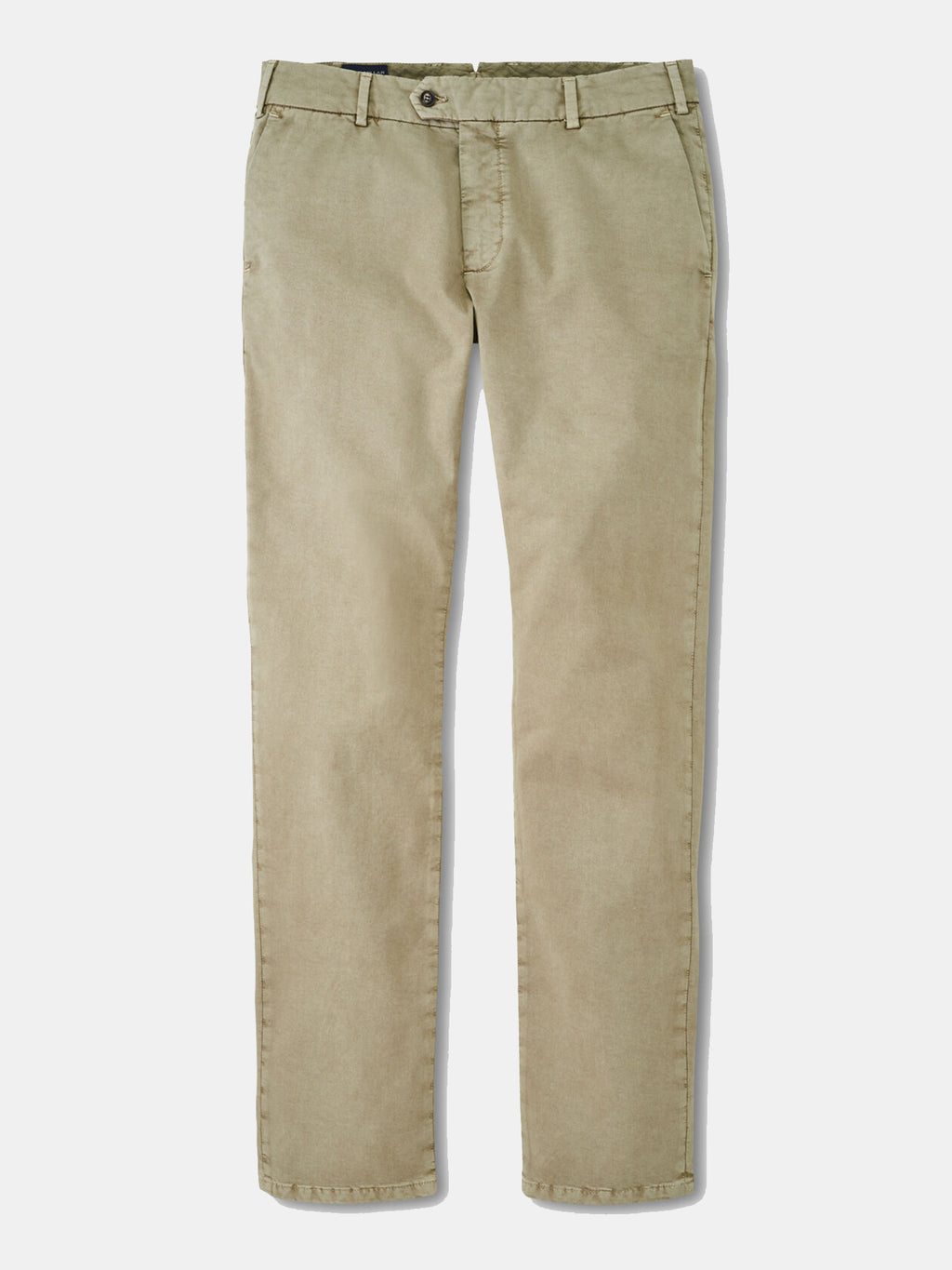 Peter Millar Collection Men's Concorde Garment Dyed Flat-Front Trouser - Saint Bernard