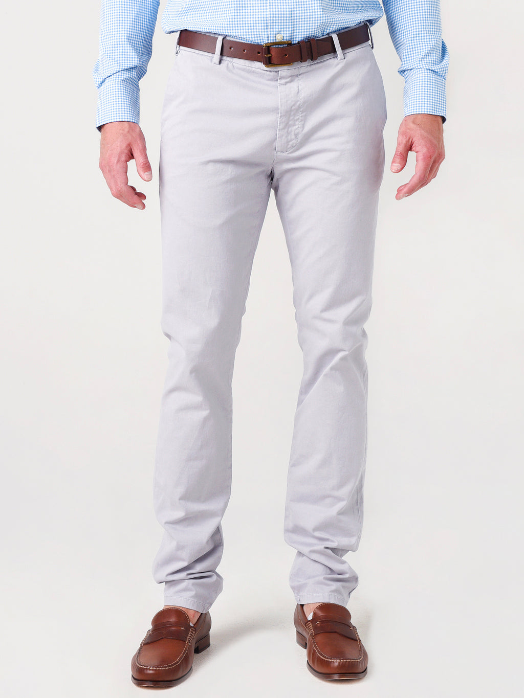 Peter Millar Collection Men's Concorde Garment Dyed Flat-Front Trouser - Saint Bernard
