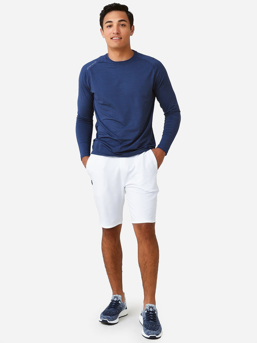 Peter Millar Active Men's Performance Long-Sleeve T-Shirt