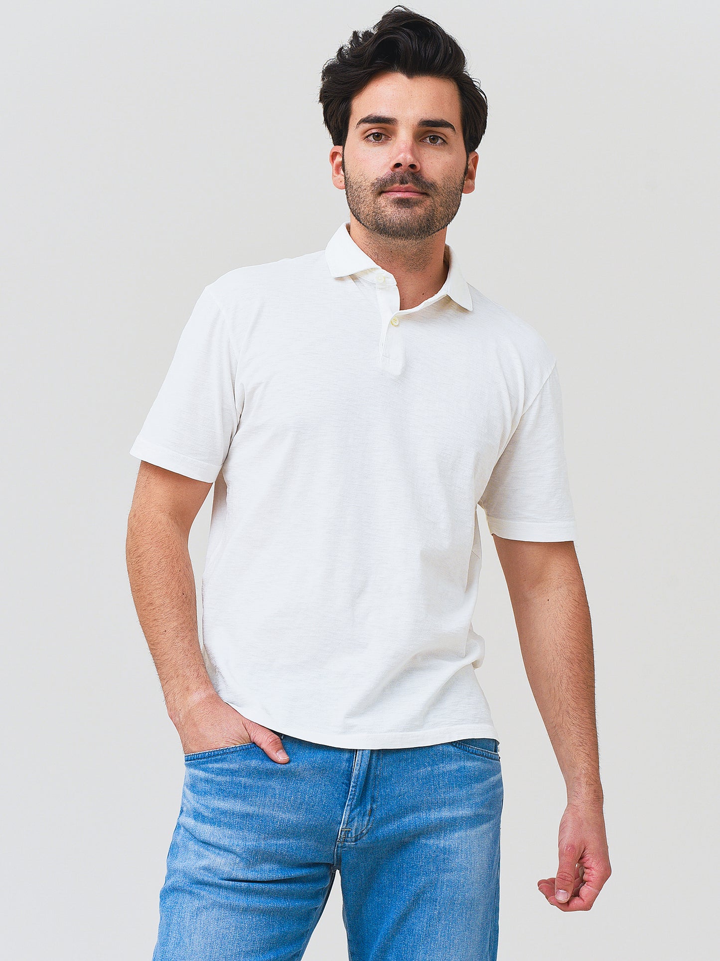 Peter Millar Collection Men's Journeyman Short Sleeve Polo - Saint Bernard