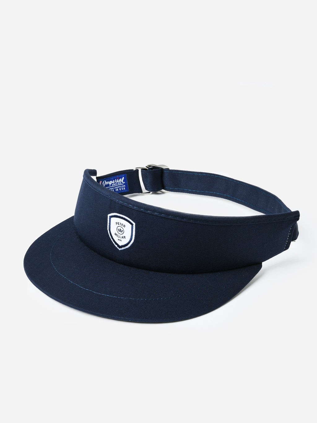 Peter Millar Crown Sport Men's Crown Crest Tour Visor - Saint Bernard