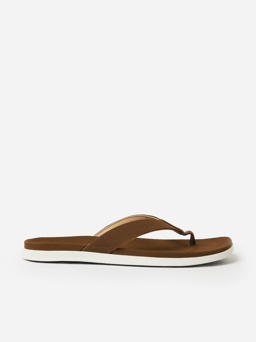 Peter Millar Seaside Men's Hyperlight Slide Nubuck Flip Flop