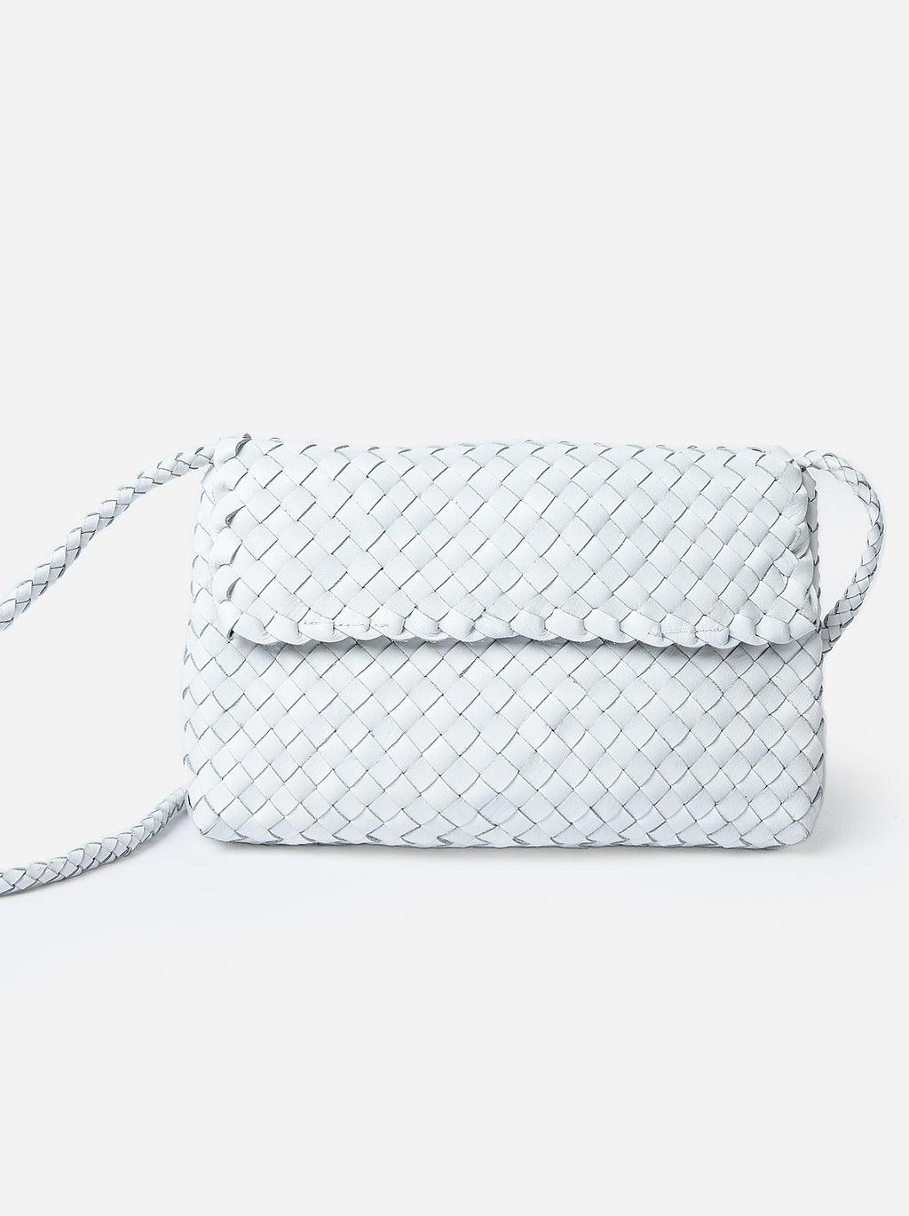 Loeffler Randall Mabel Woven Shoulder Bag - Saint Bernard