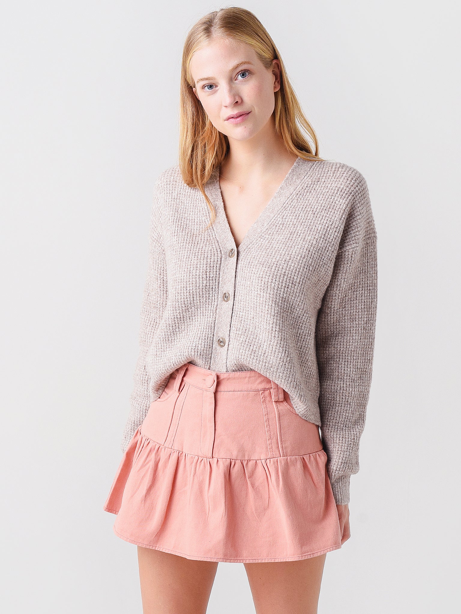 Velvet Women's Maggie Button Sweater - Saint Bernard