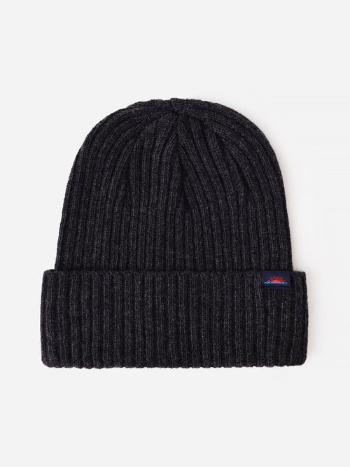 Faherty Brand Ribbed Cashmere Beanie