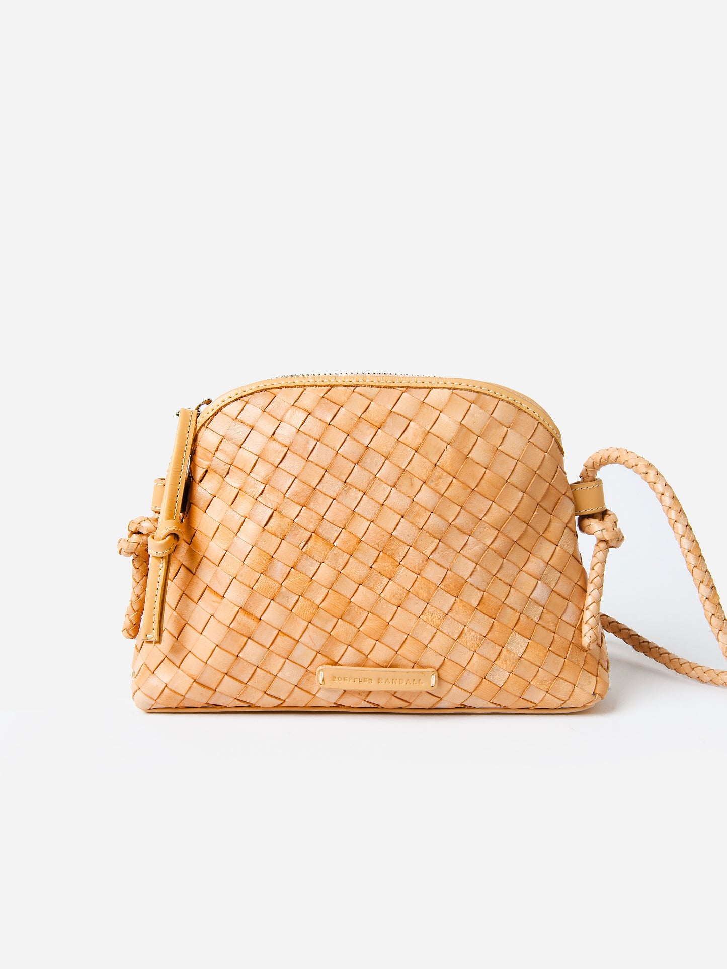 Loeffler Randall Marybeth Mini Woven Crossbody Bag - Saint Bernard
