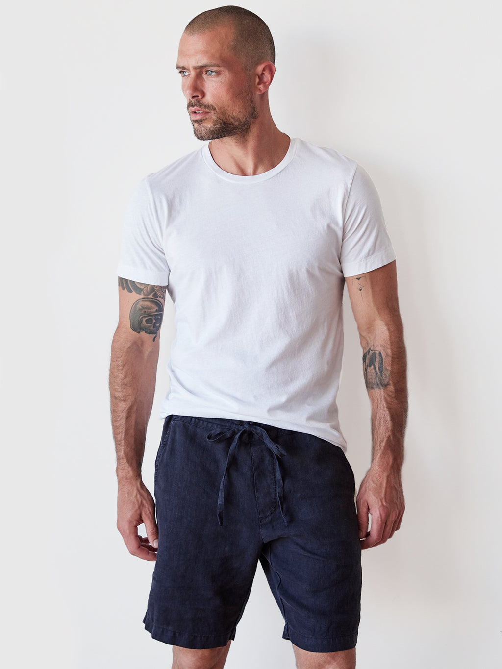 Velvet Men's Maxwell Linen Short - Saint Bernard