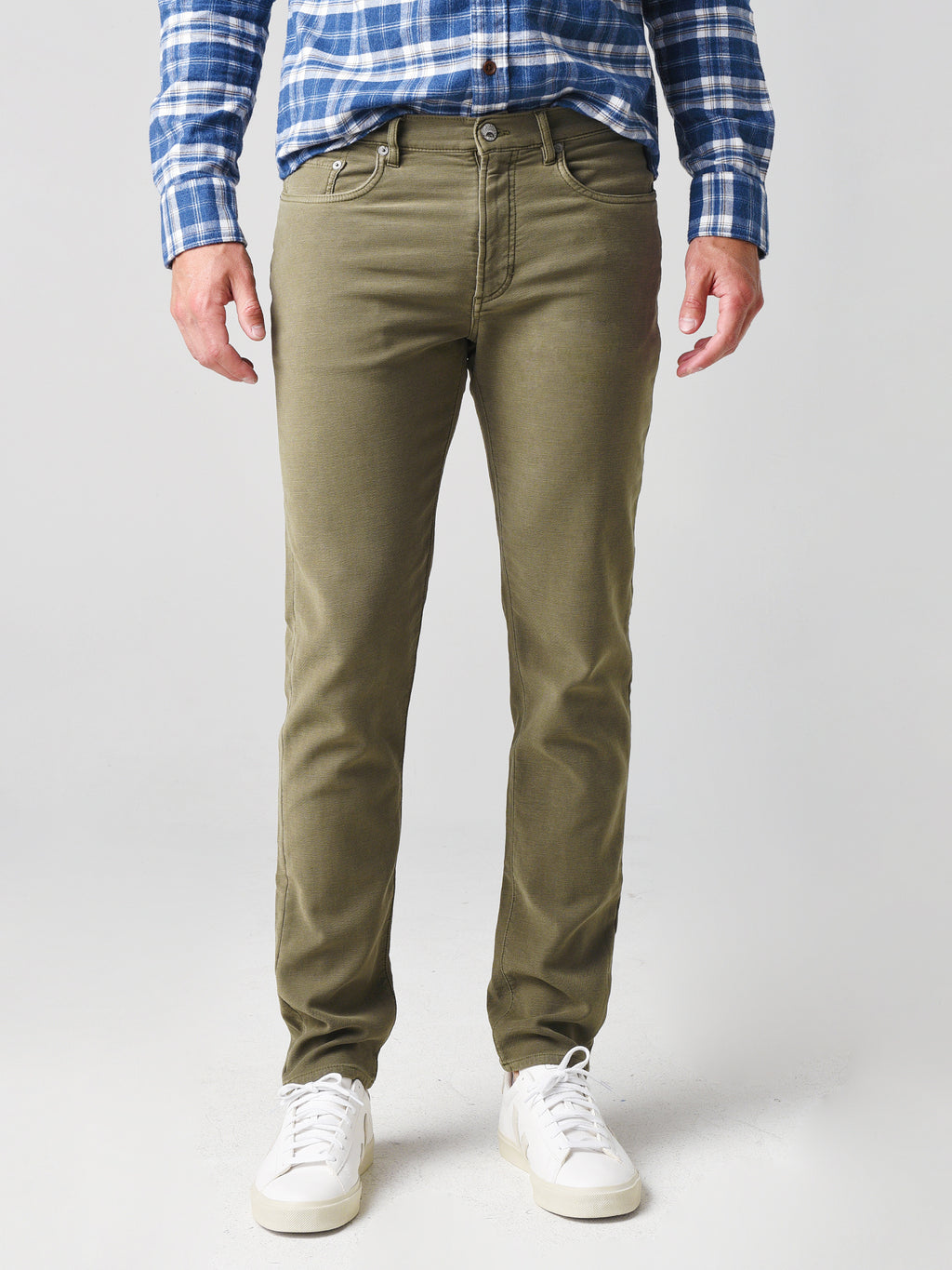 Faherty Brand Men’s Stretch Terry 5-Pocket Pant - Saint Bernard